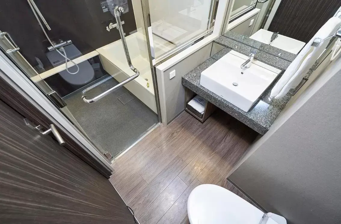 Bathroom in Daiwa Roynet Hotel Sapporo-Susukino