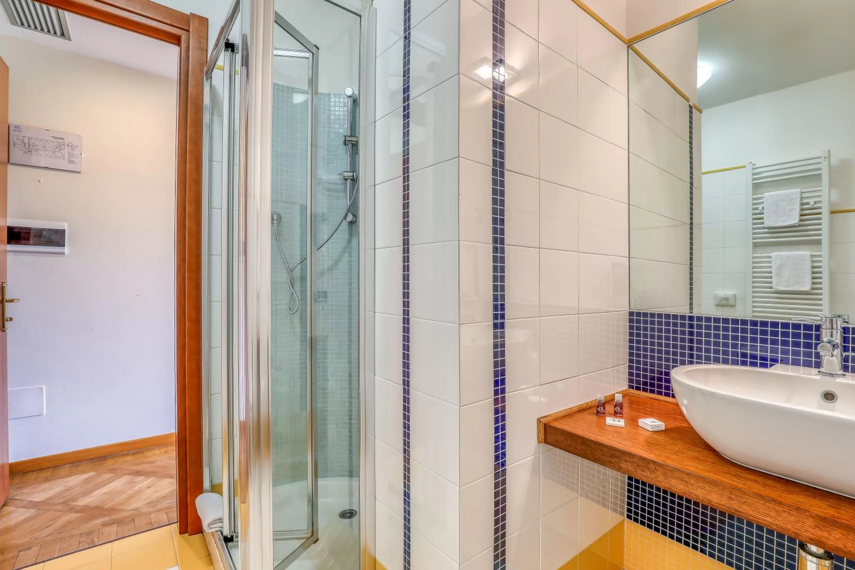 Shower in Hotel PentHouse