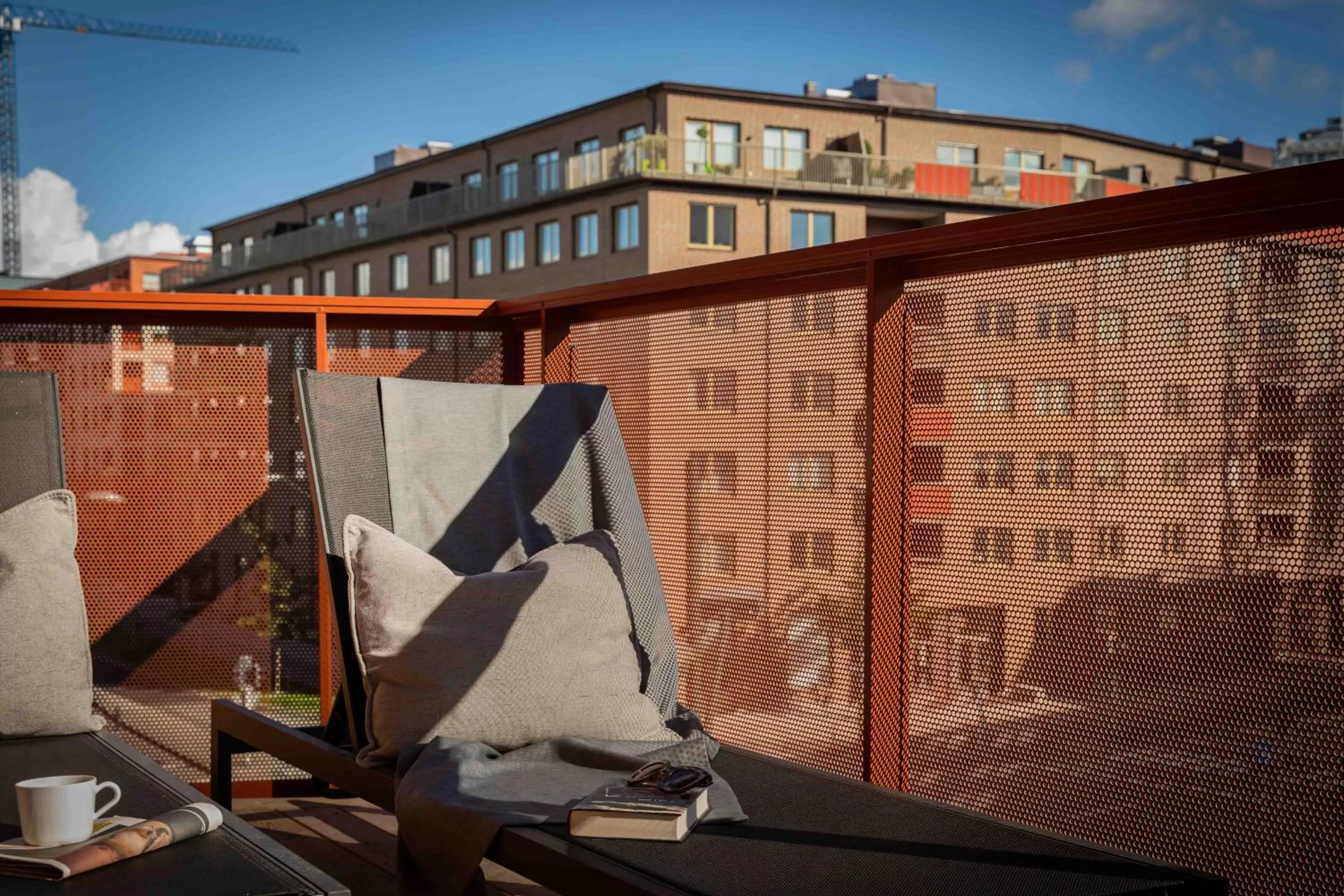 Balcony/Terrace in The More Hotel Västra Hamnen