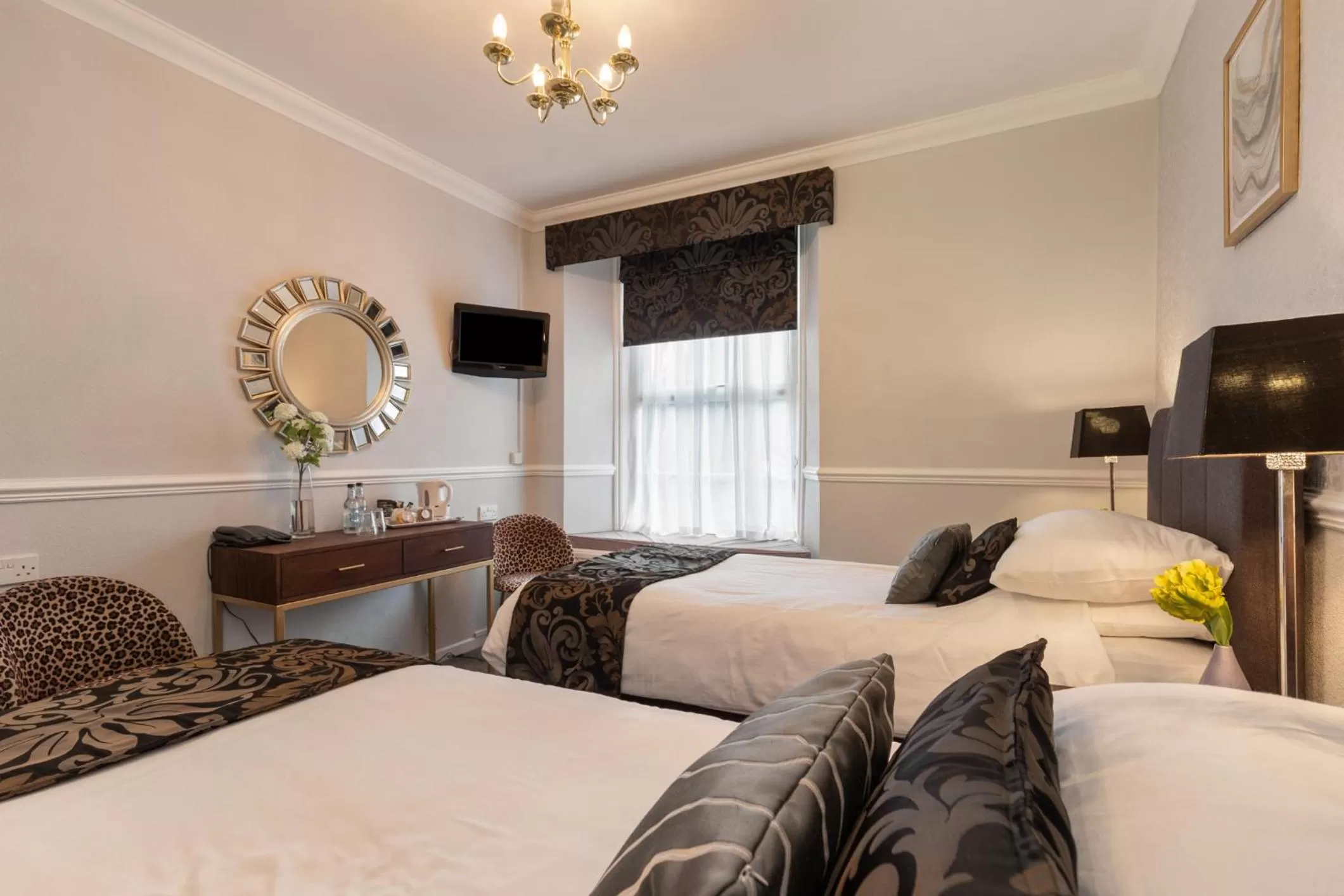 Bed in Hotel Plas Hyfryd