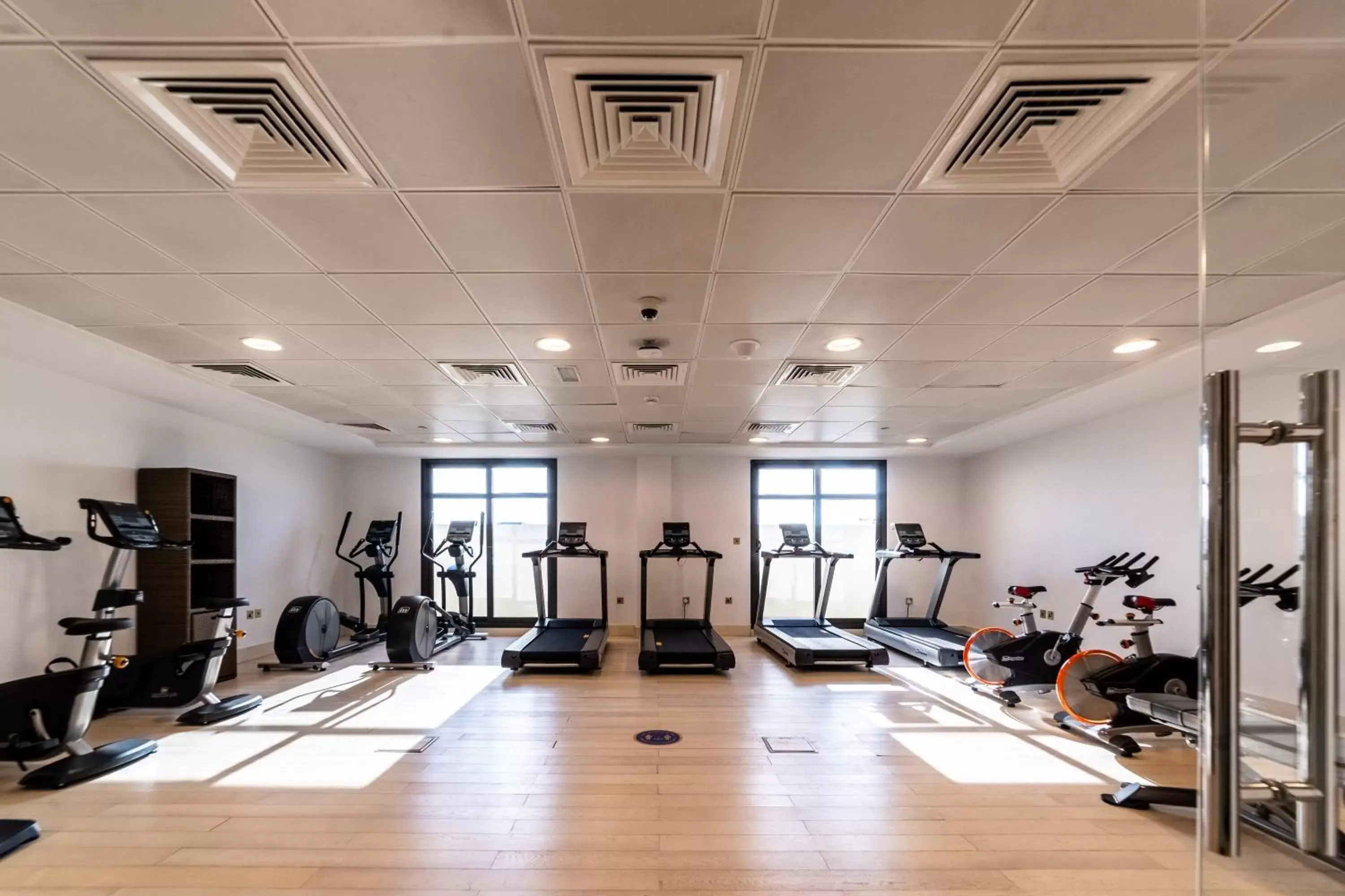 Fitness centre/facilities, Fitness Center/Facilities in Suha Park Luxury Hotel Apartments, Waterfront Jaddaf