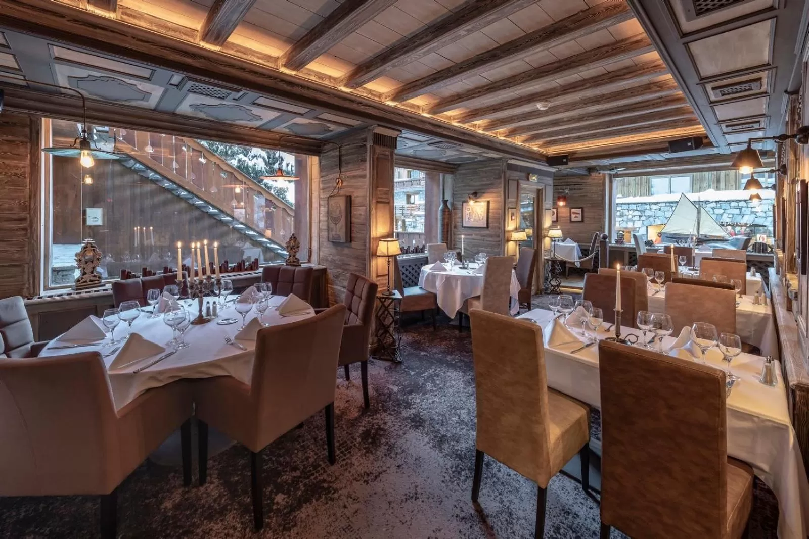 Restaurant/places to eat in Hotel La Chaudanne