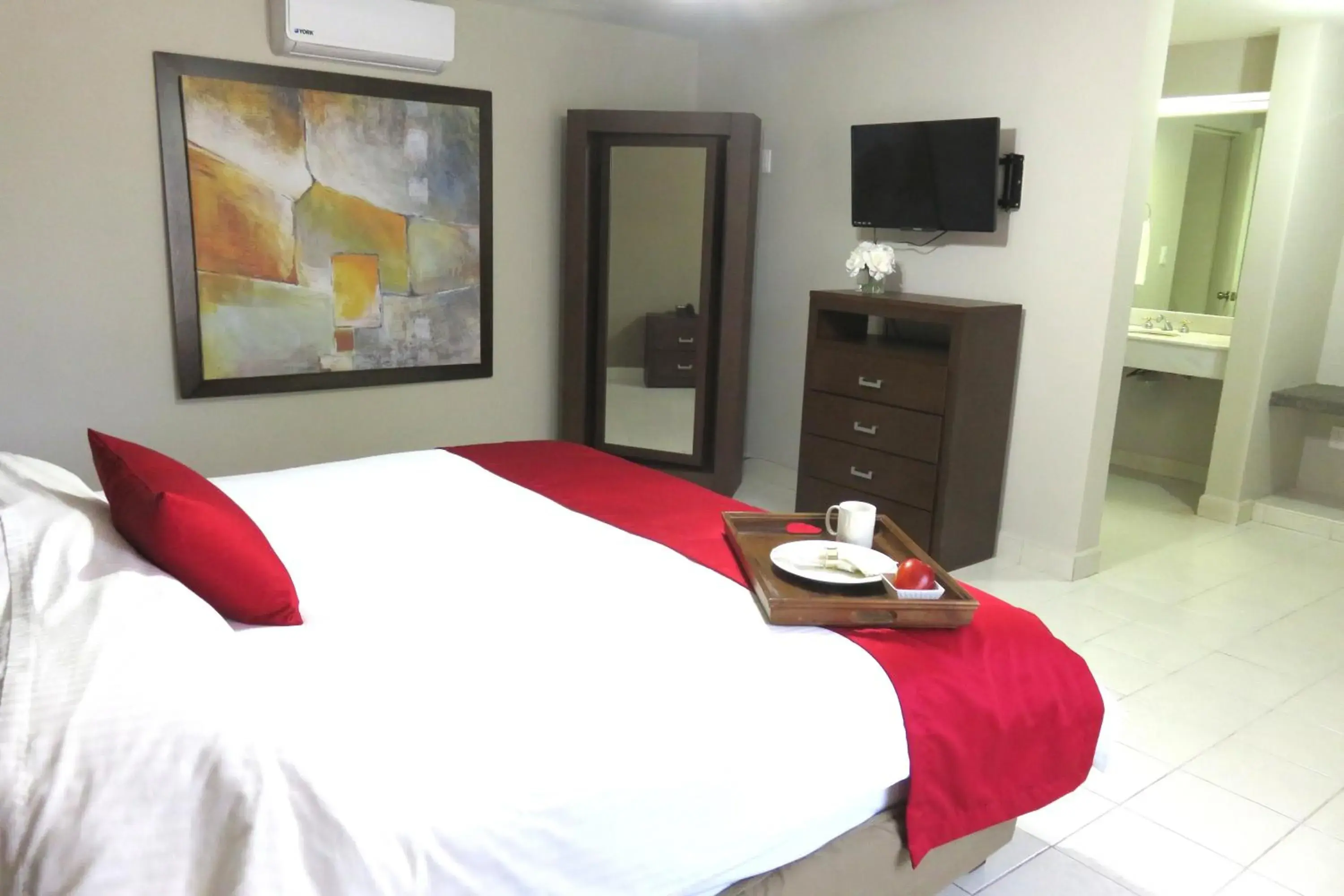 Bedroom, Bed in Hotel Huizache