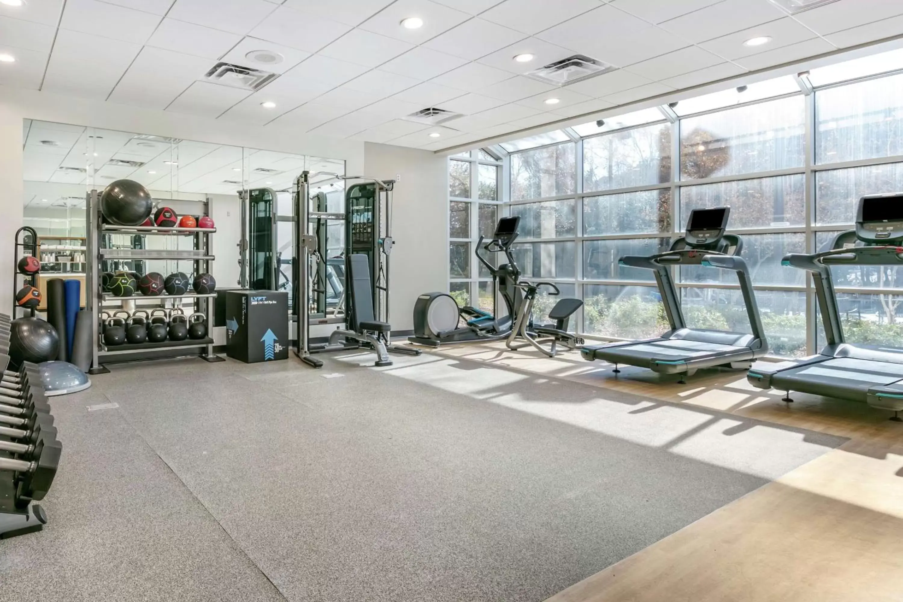 Fitness centre/facilities, Fitness Center/Facilities in DoubleTree Birmingham Perimeter Park