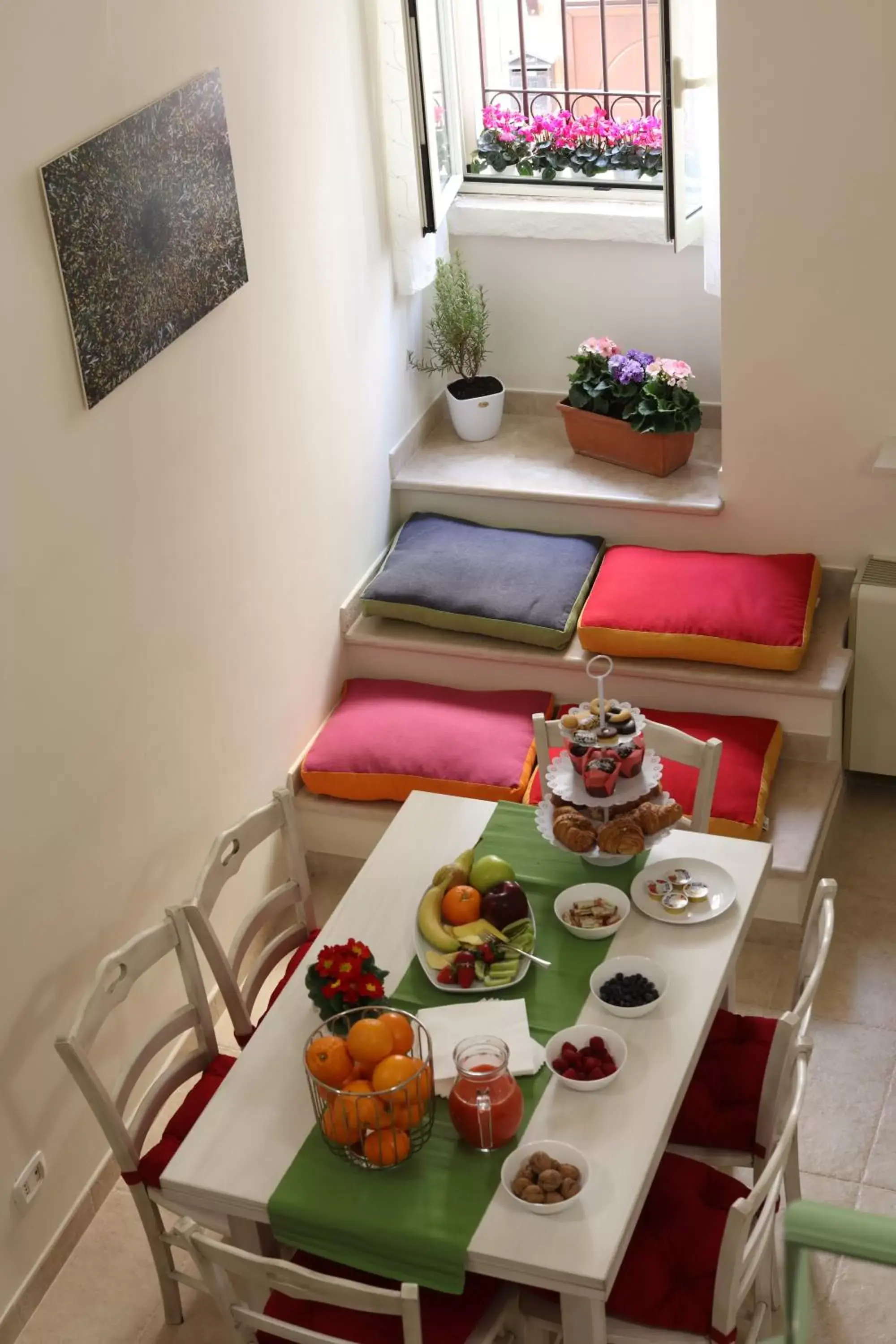 Dining area in B&B Casa Rubis