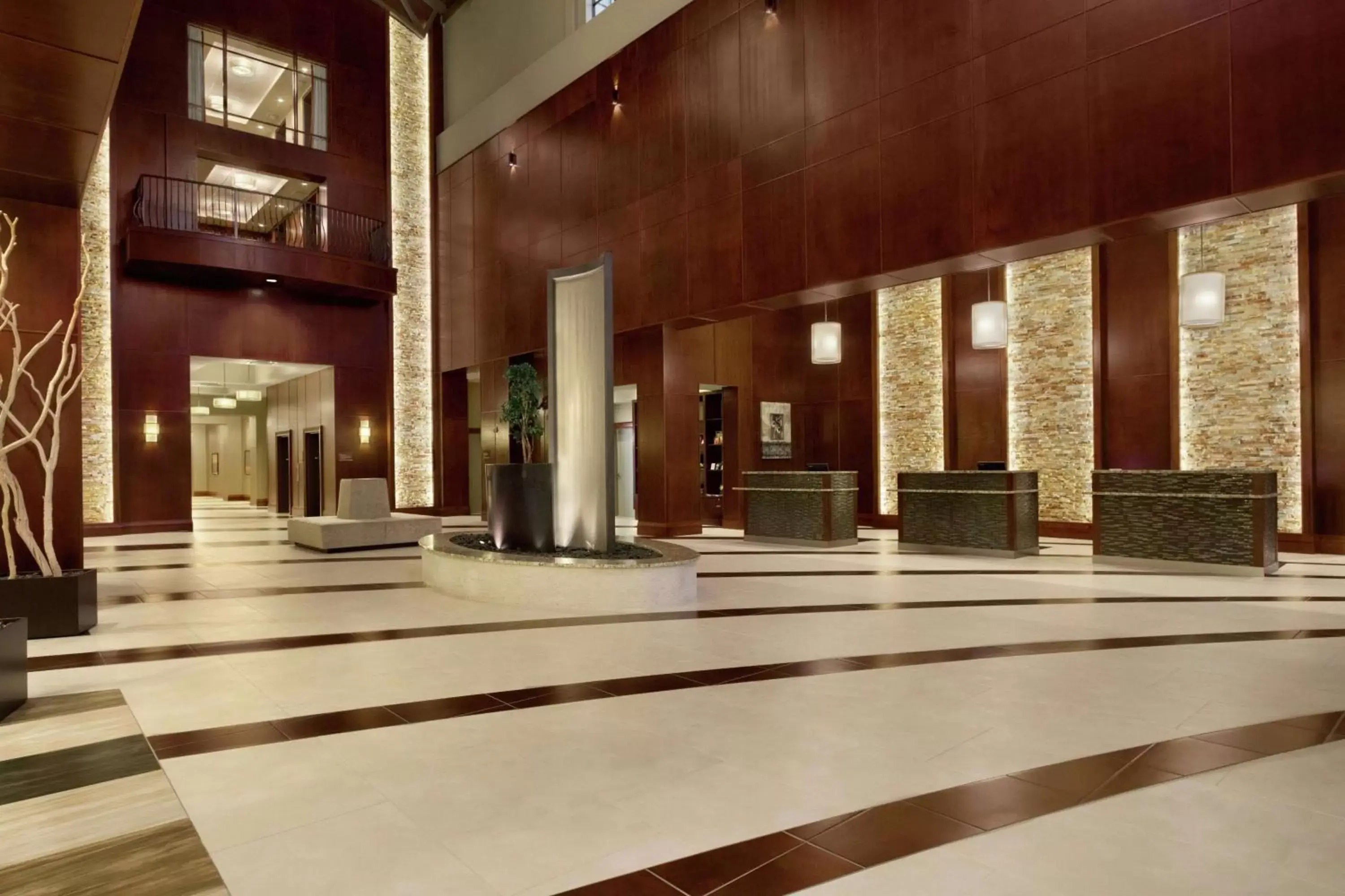 Lobby or reception in Embassy Suites Chattanooga Hamilton Place