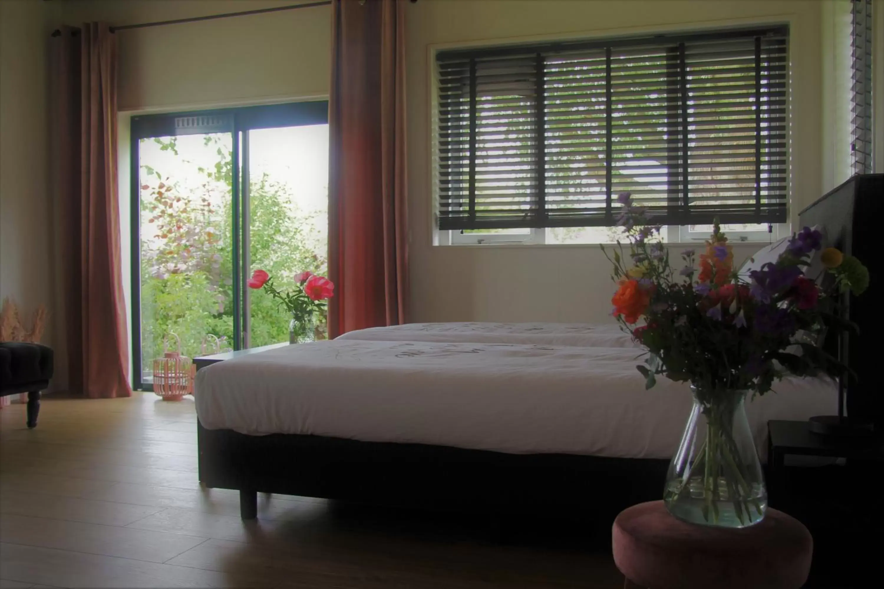 Bedroom, Bed in Bed & Breakfast Bij de Wilg