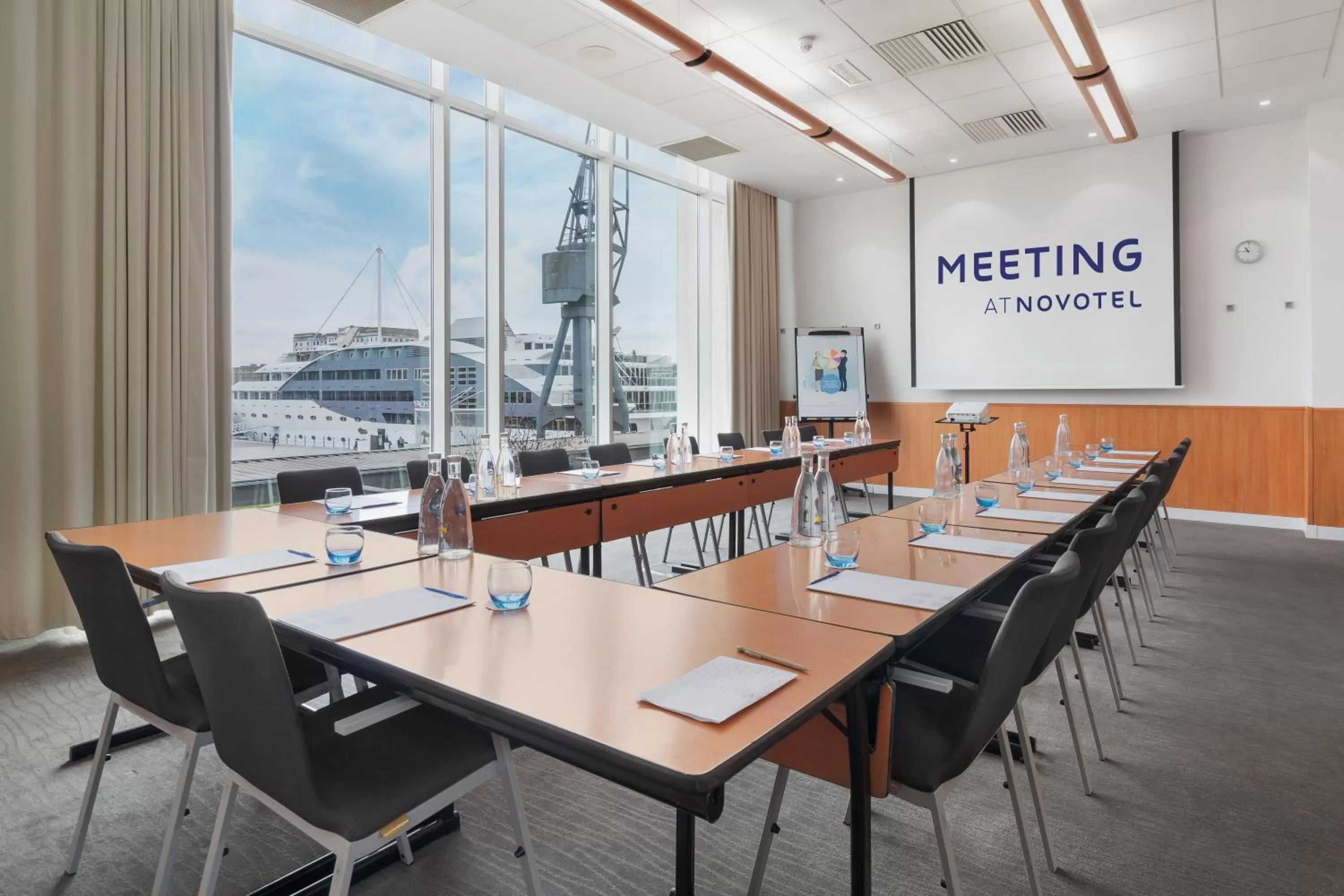 On site in Novotel London Excel