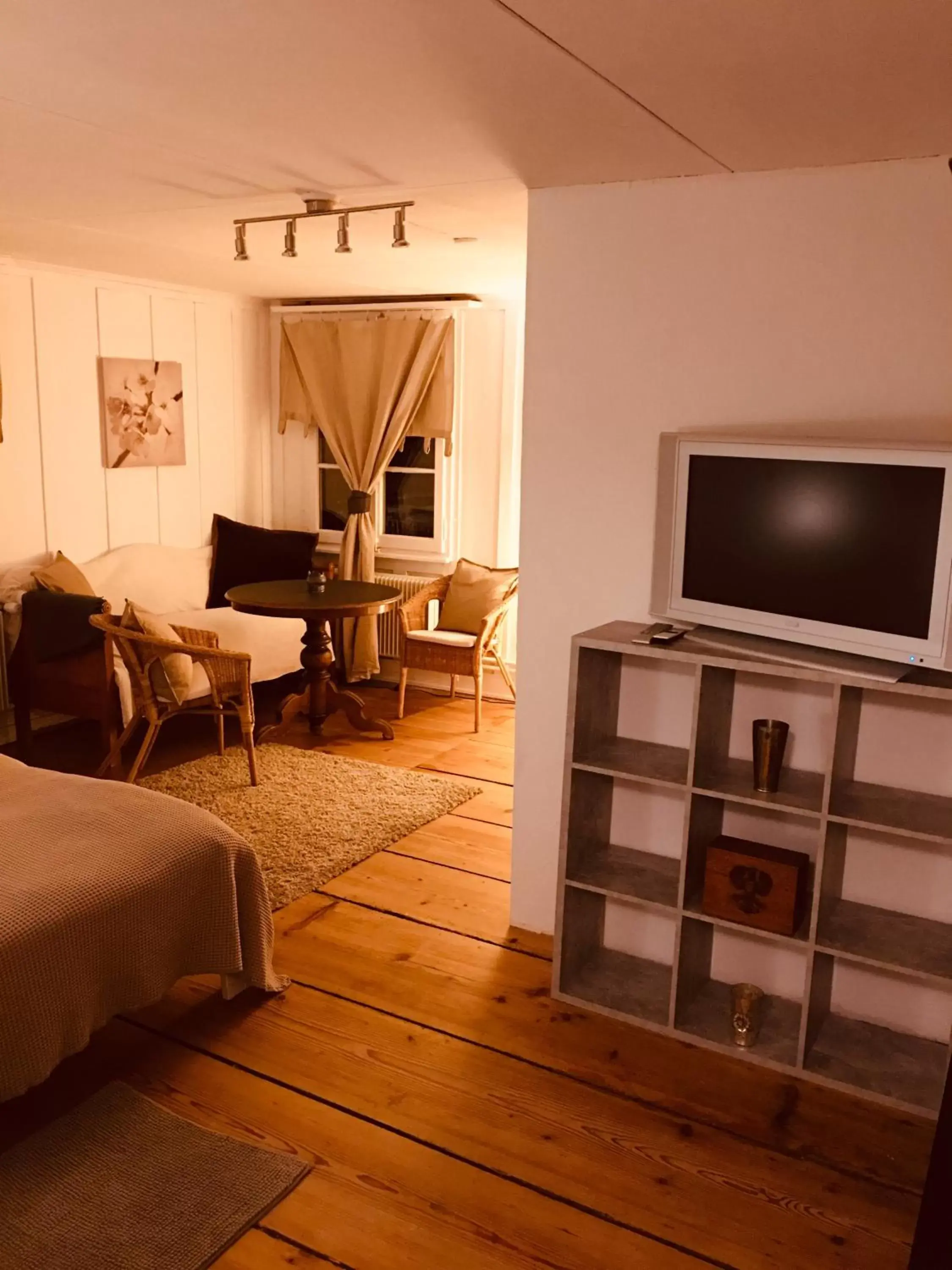 Photo of the whole room, TV/Entertainment Center in B&B Bären