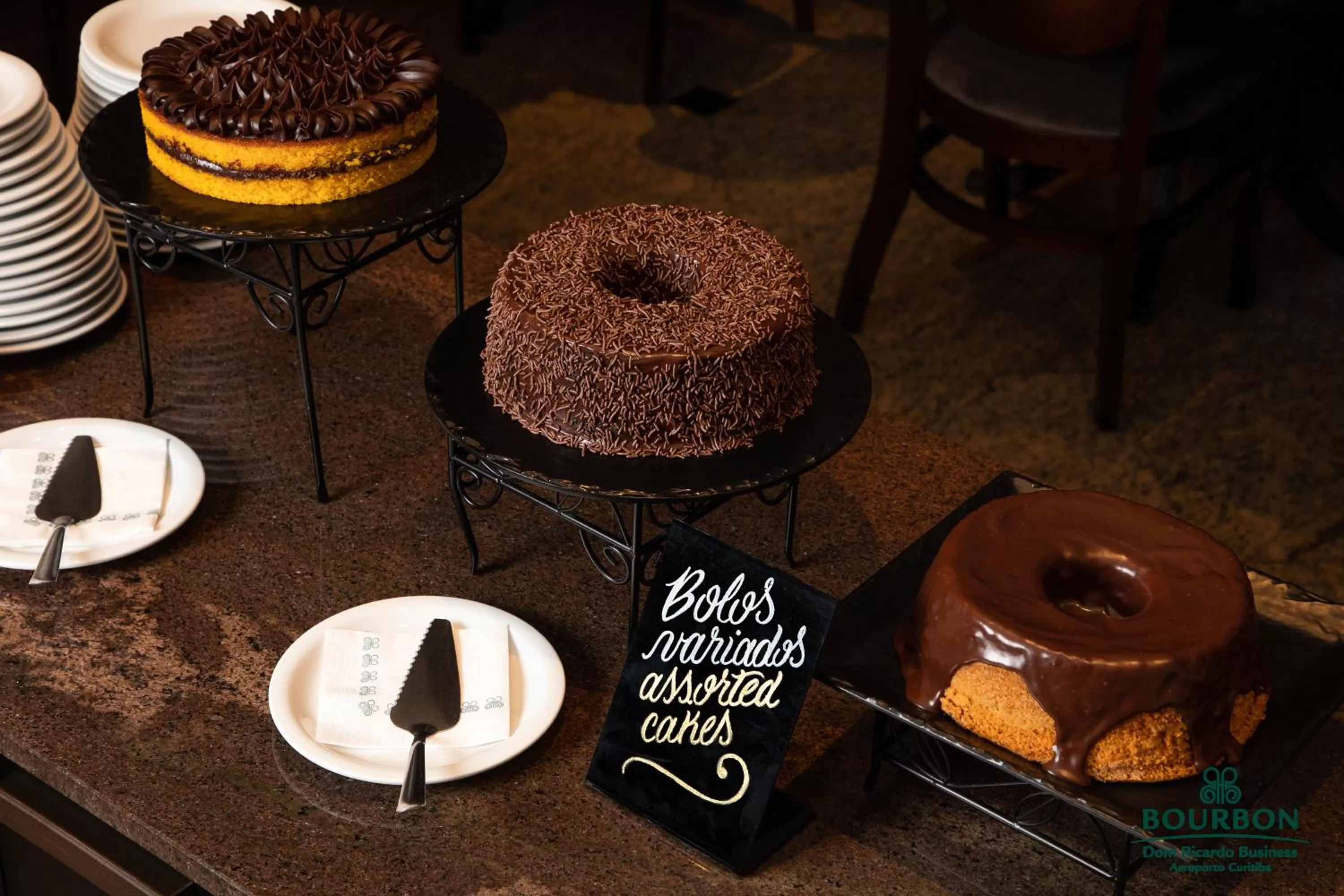 Buffet breakfast in Bourbon Dom Ricardo Aeroporto Curitiba Business Hotel