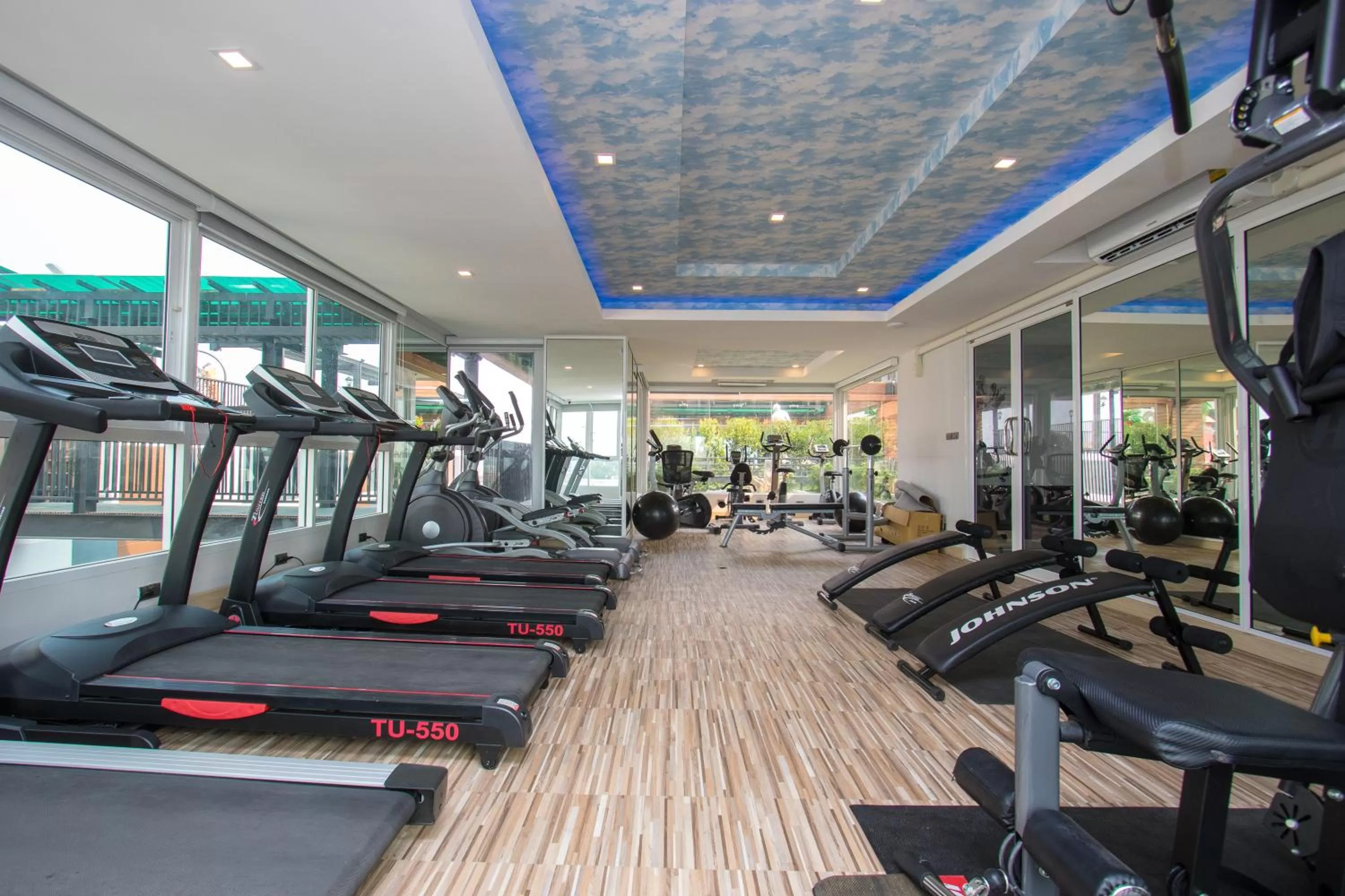Fitness centre/facilities in B-your home Hotel Don Mueang Airport Bangkok 如你家酒店