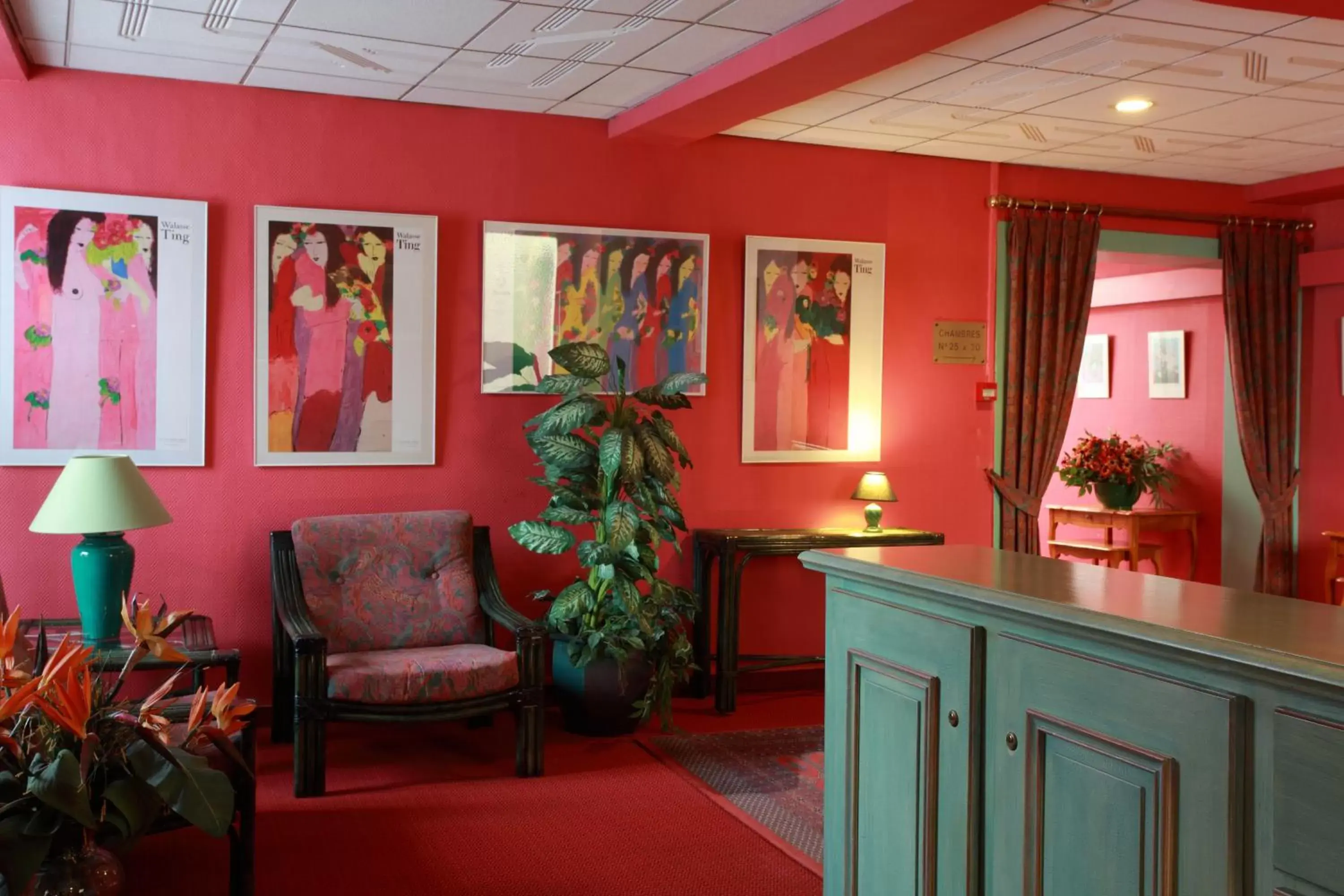 Lobby or reception, Lobby/Reception in Hotel De La Paix