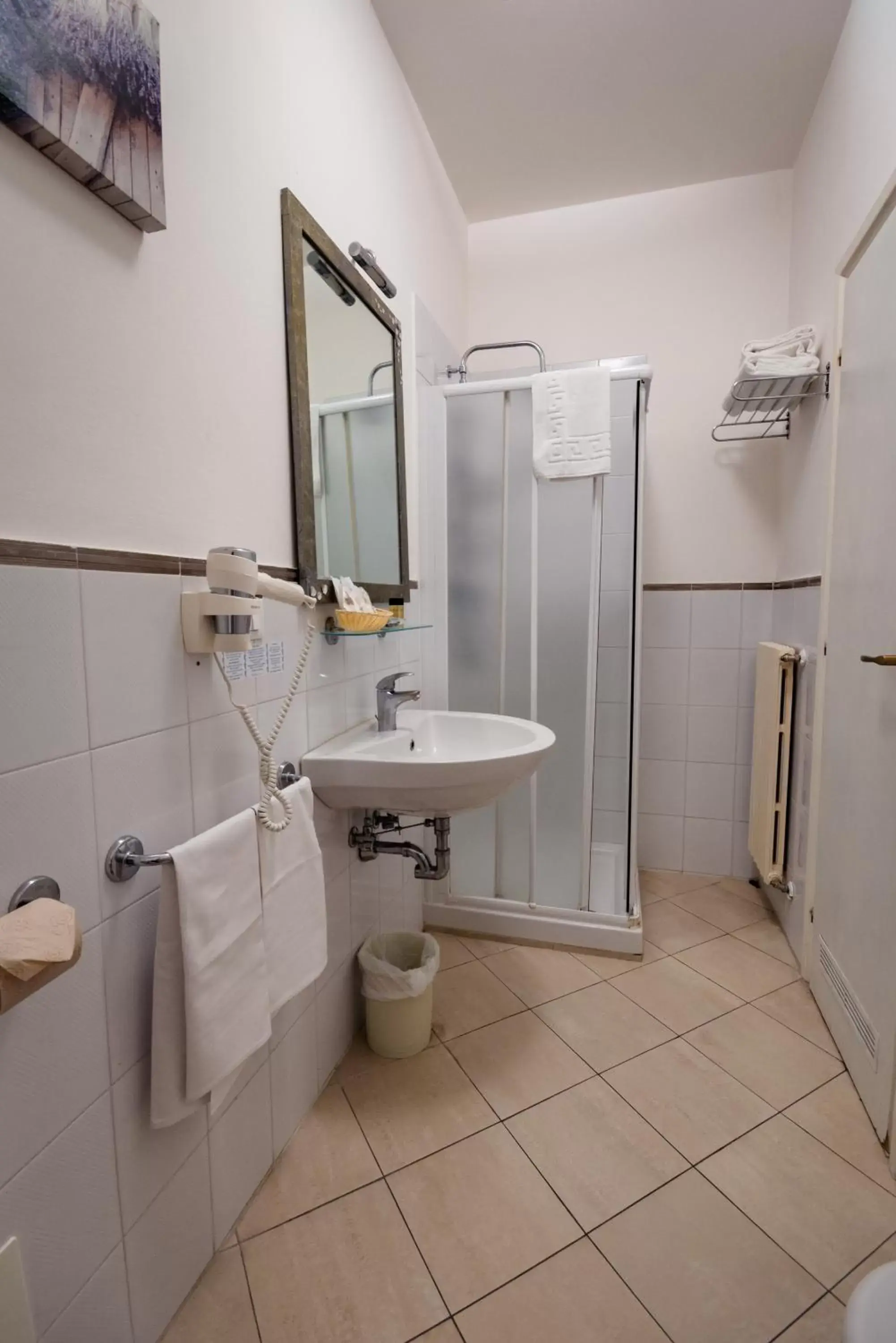 Bathroom in Hotel Centrale