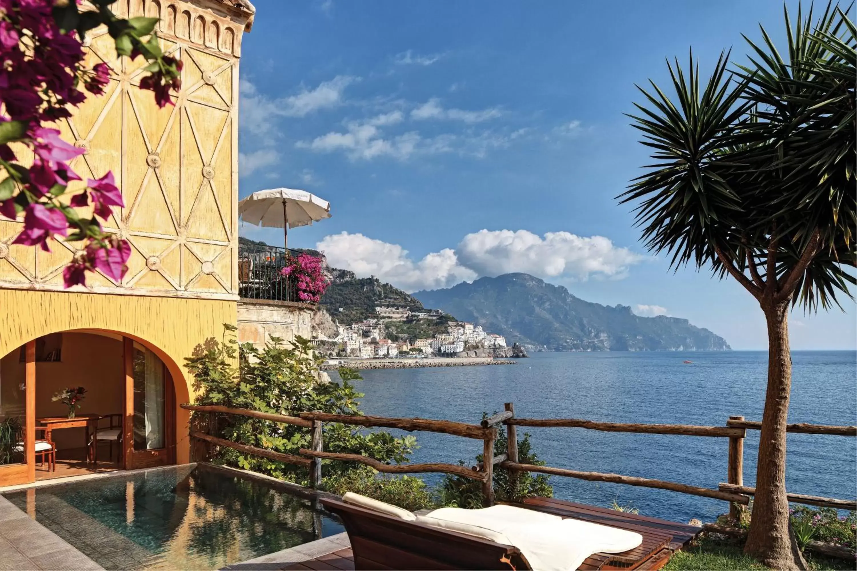 Patio in Hotel Santa Caterina