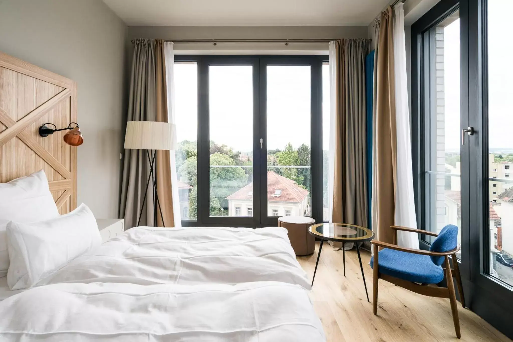 Bedroom, Bed in FREIgeist Göttingen Innenstadt, A Member of Design Hotels Bedroom, Bed in FREIgeist Göttingen Innenstadt, A Member of Design Hotels