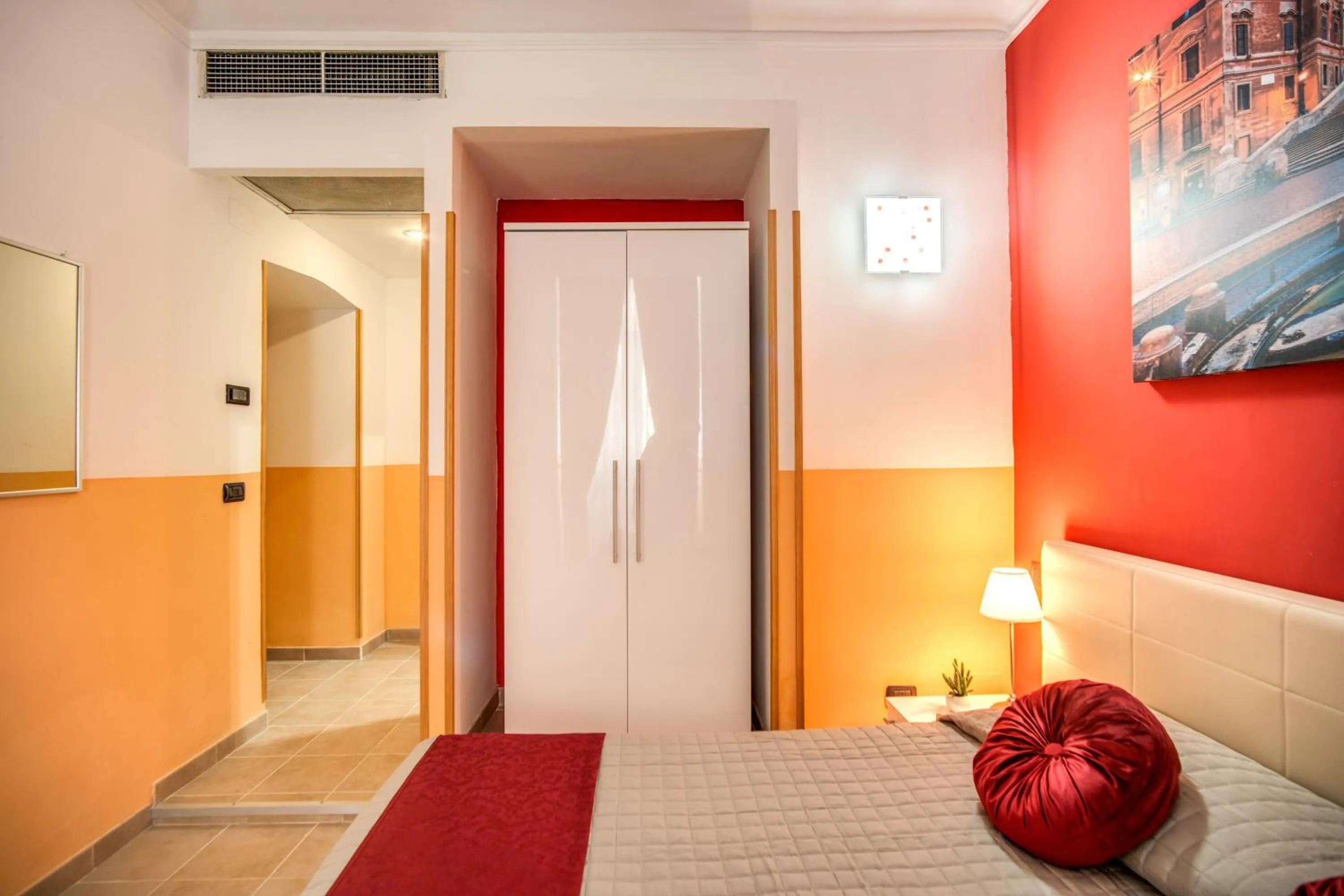 Bedroom, Bed in Magnifico Rome