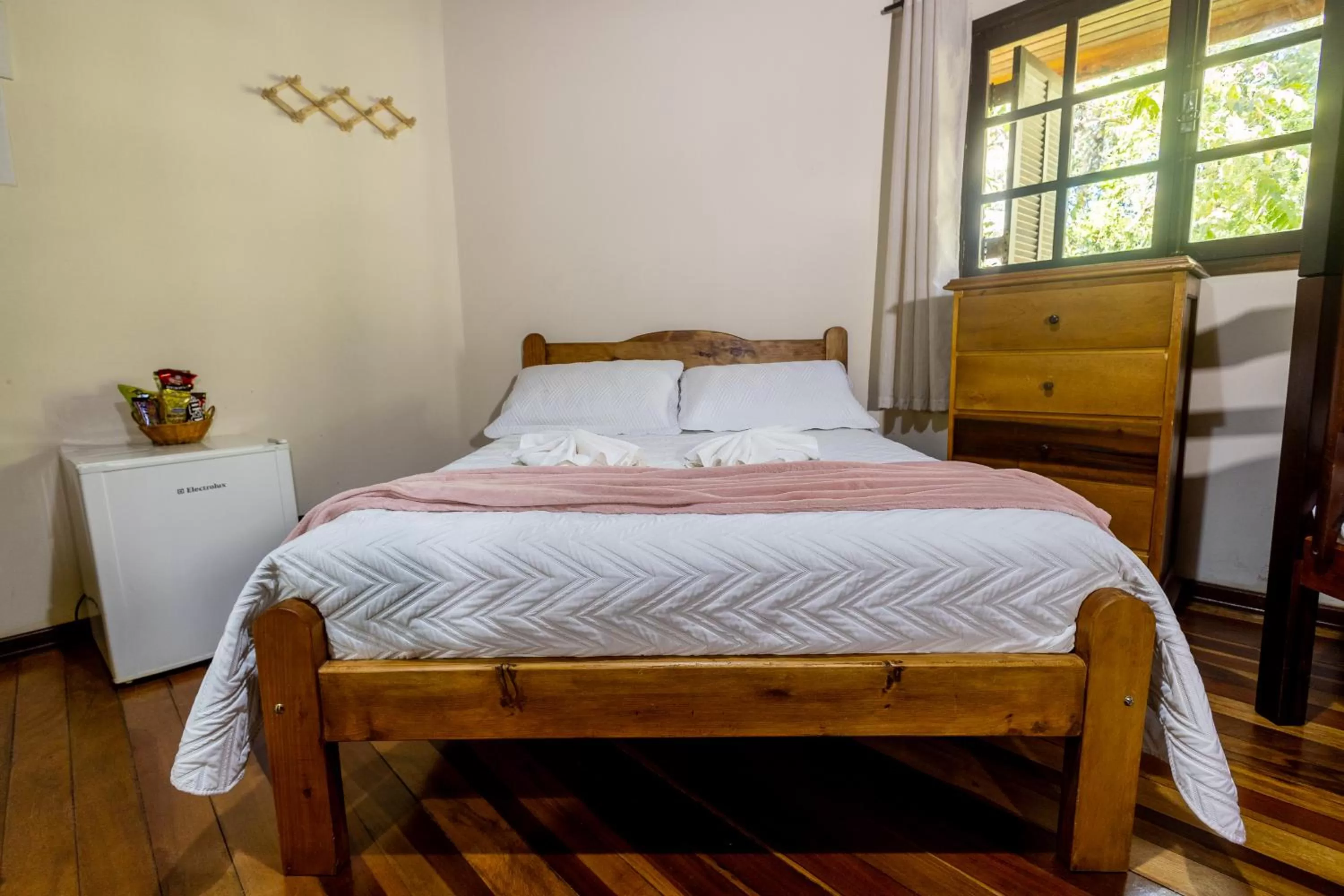 Bed in Pousada 3 Pinheiros