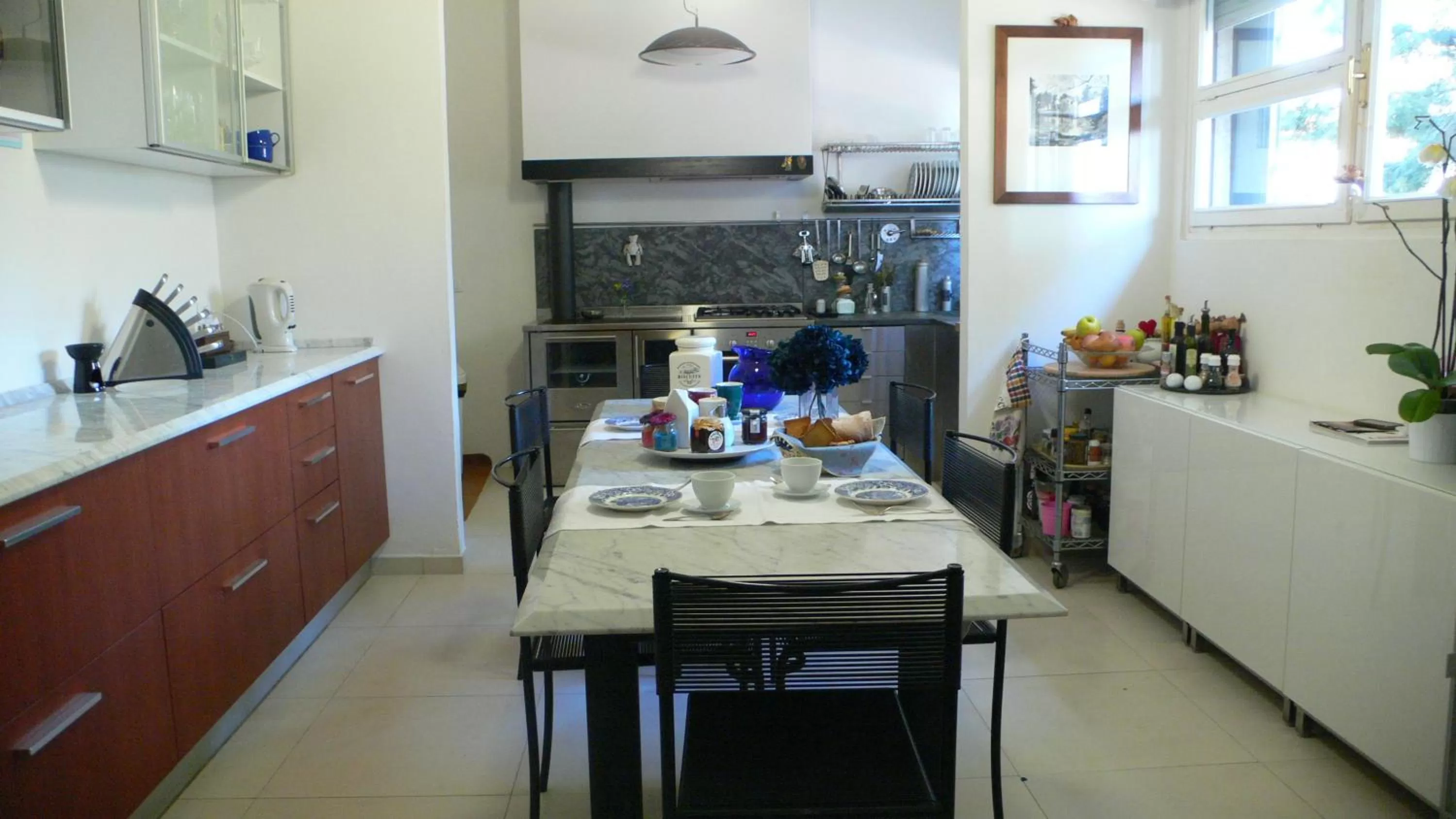 Continental breakfast in B&B Sei Cipressi