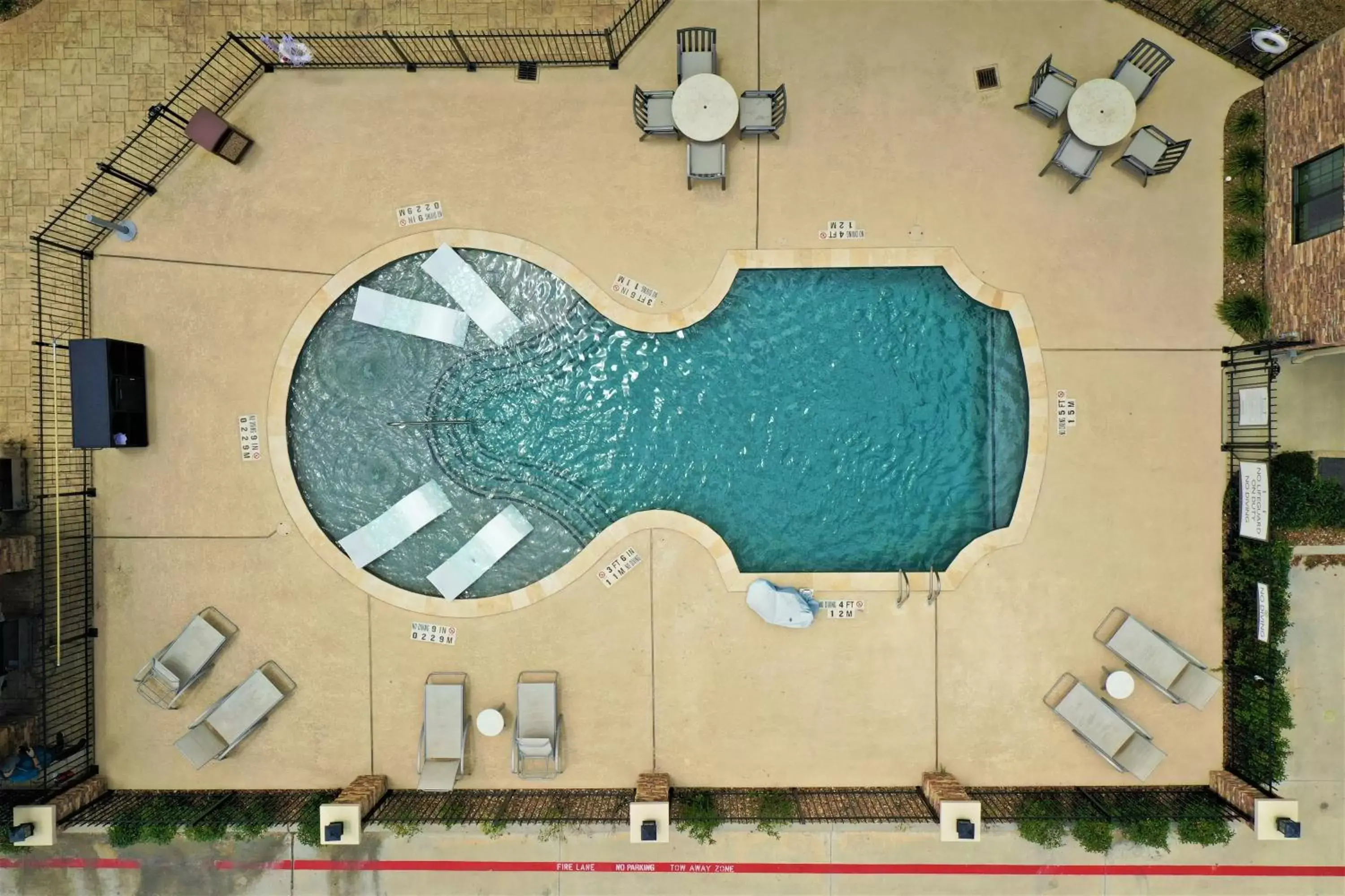 Swimming pool, Floor Plan in Staybridge Suites Houston - Humble Beltway 8 E, an IHG Hotel