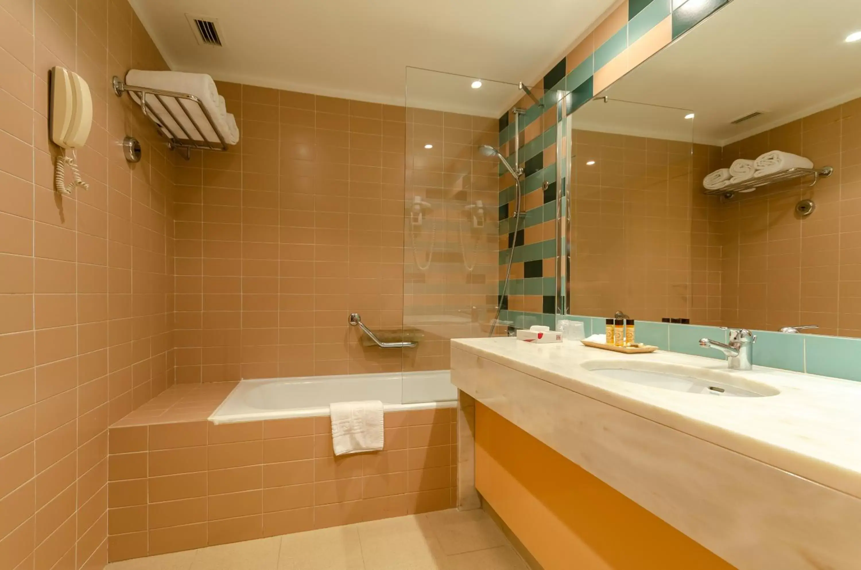 Toilet, Bathroom in Hotel Roma