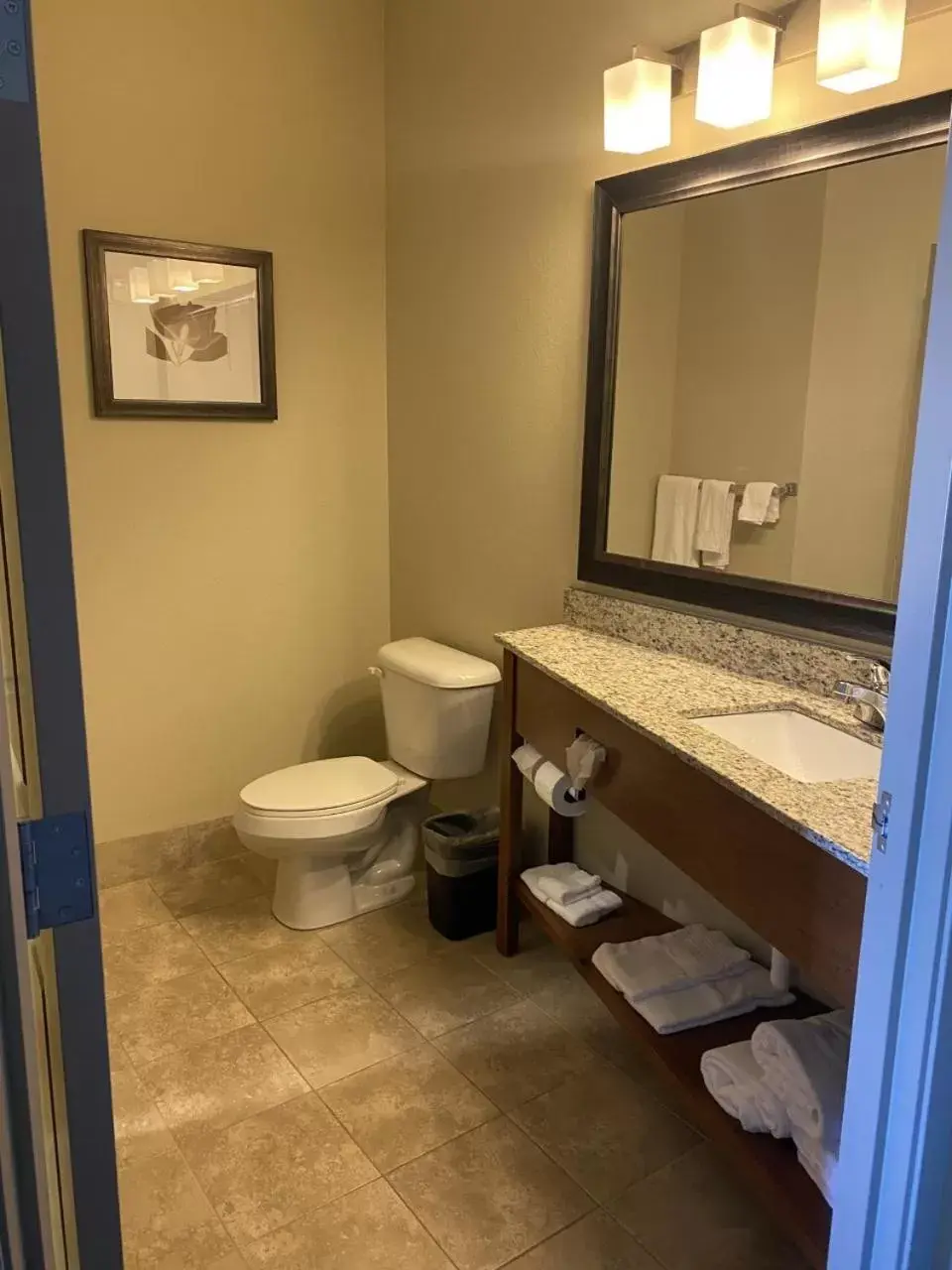 Bathroom in AmericInn by Wyndham Hartford SD