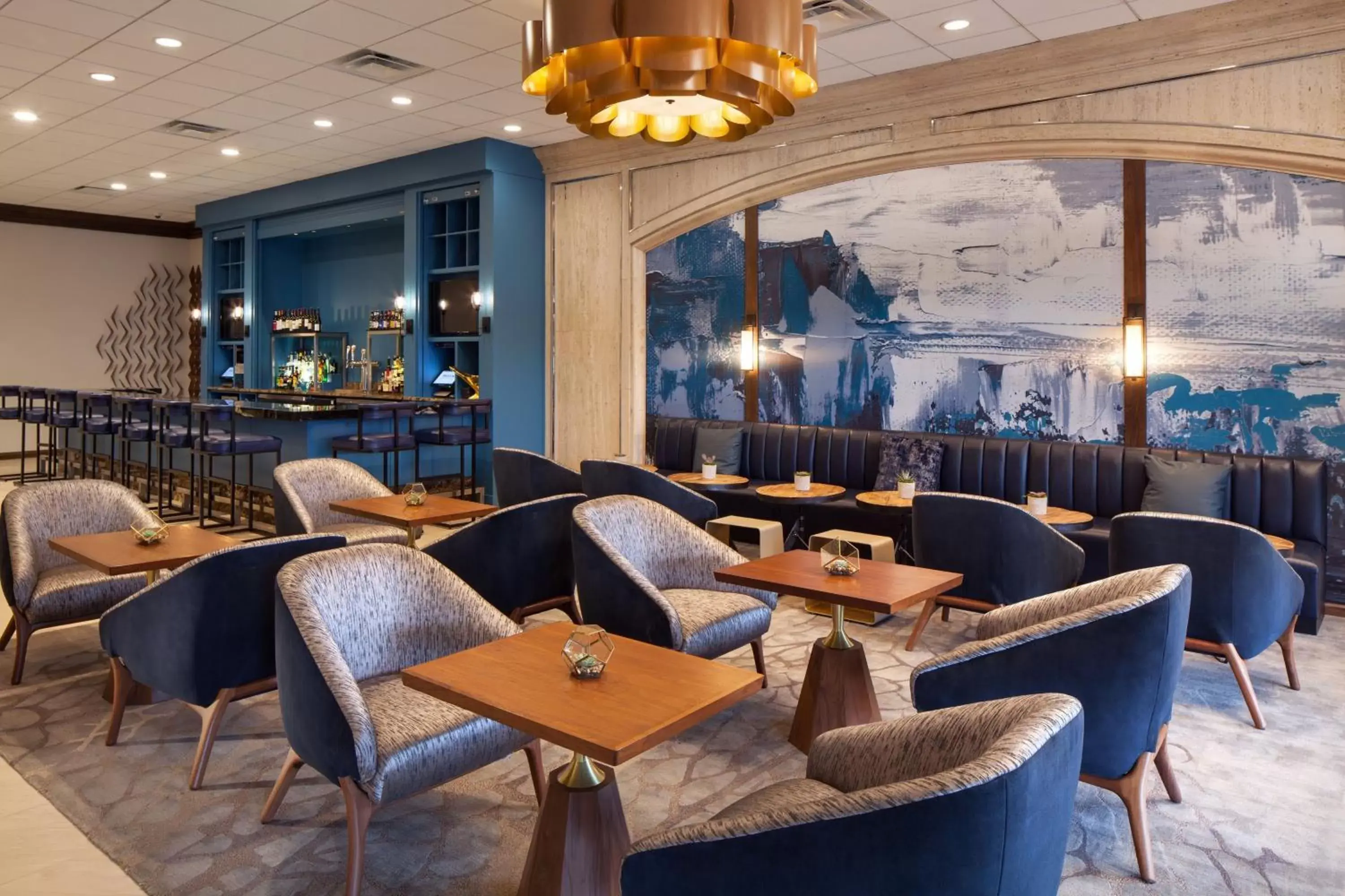 Restaurant/places to eat, Lounge/Bar in The Westin Oaks Houston at the Galleria