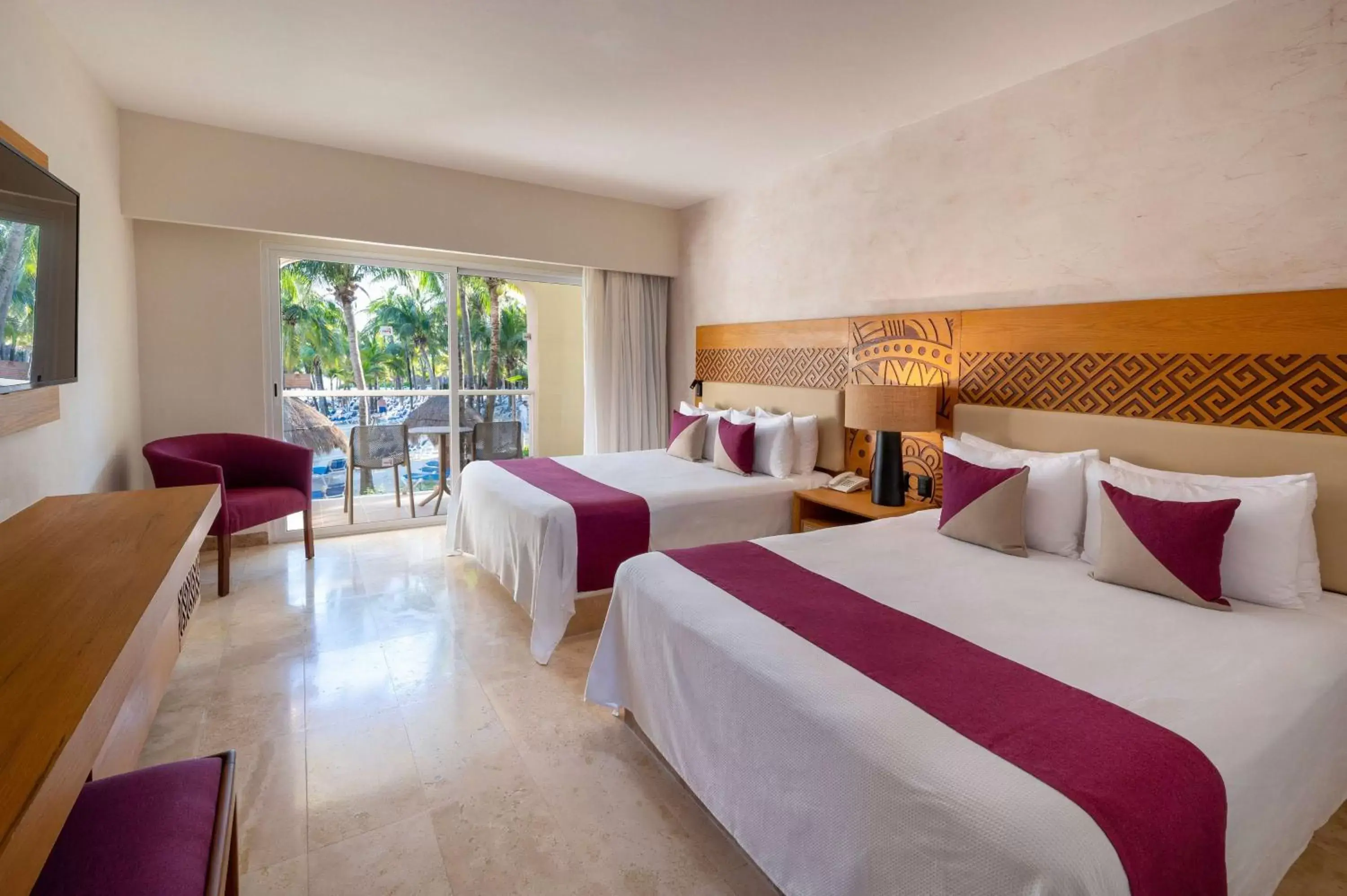 Photo of the whole room, Bed in Viva Azteca by Wyndham, A Trademark All Inclusive Resort