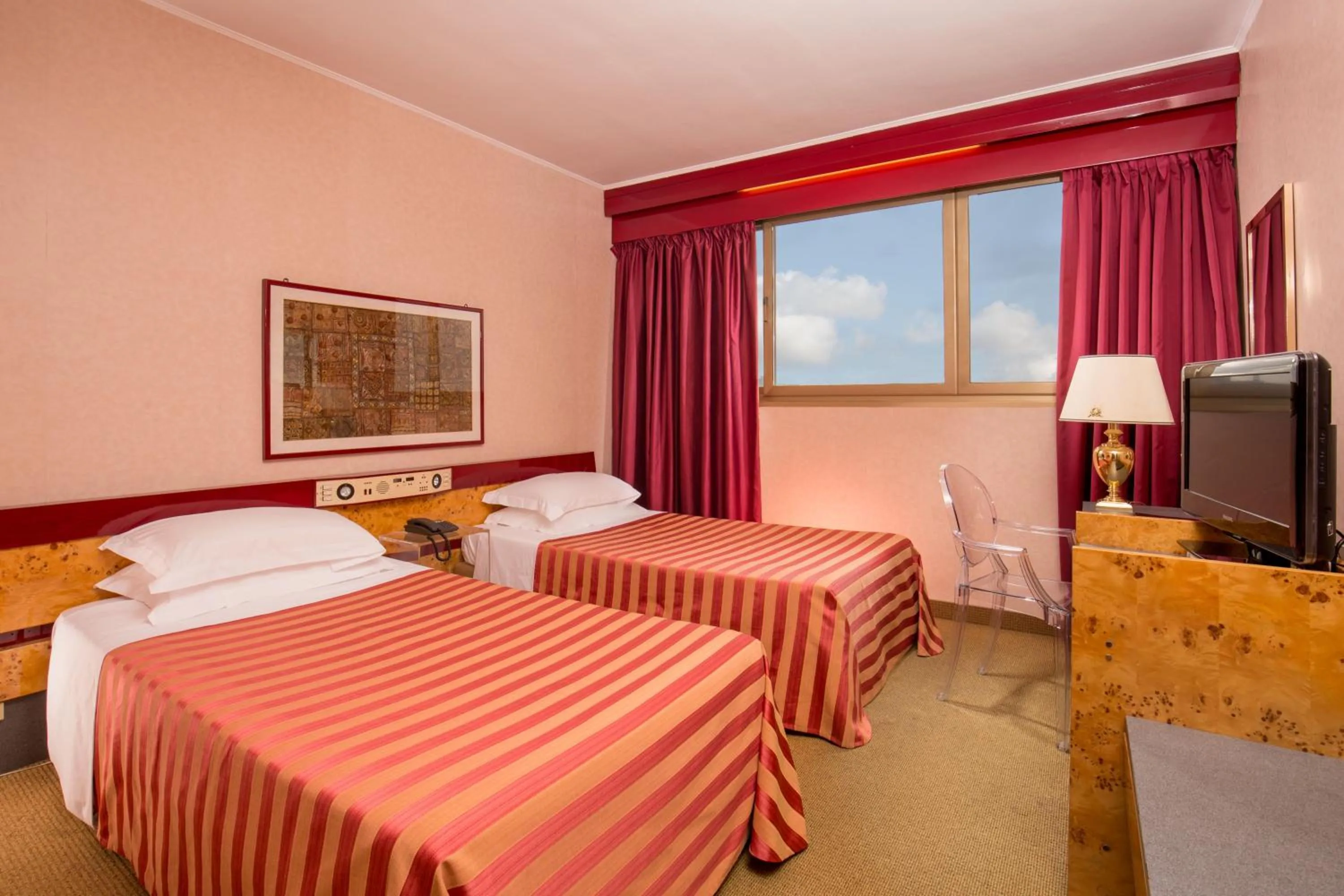 Bed in Enea Hotel Pomezia