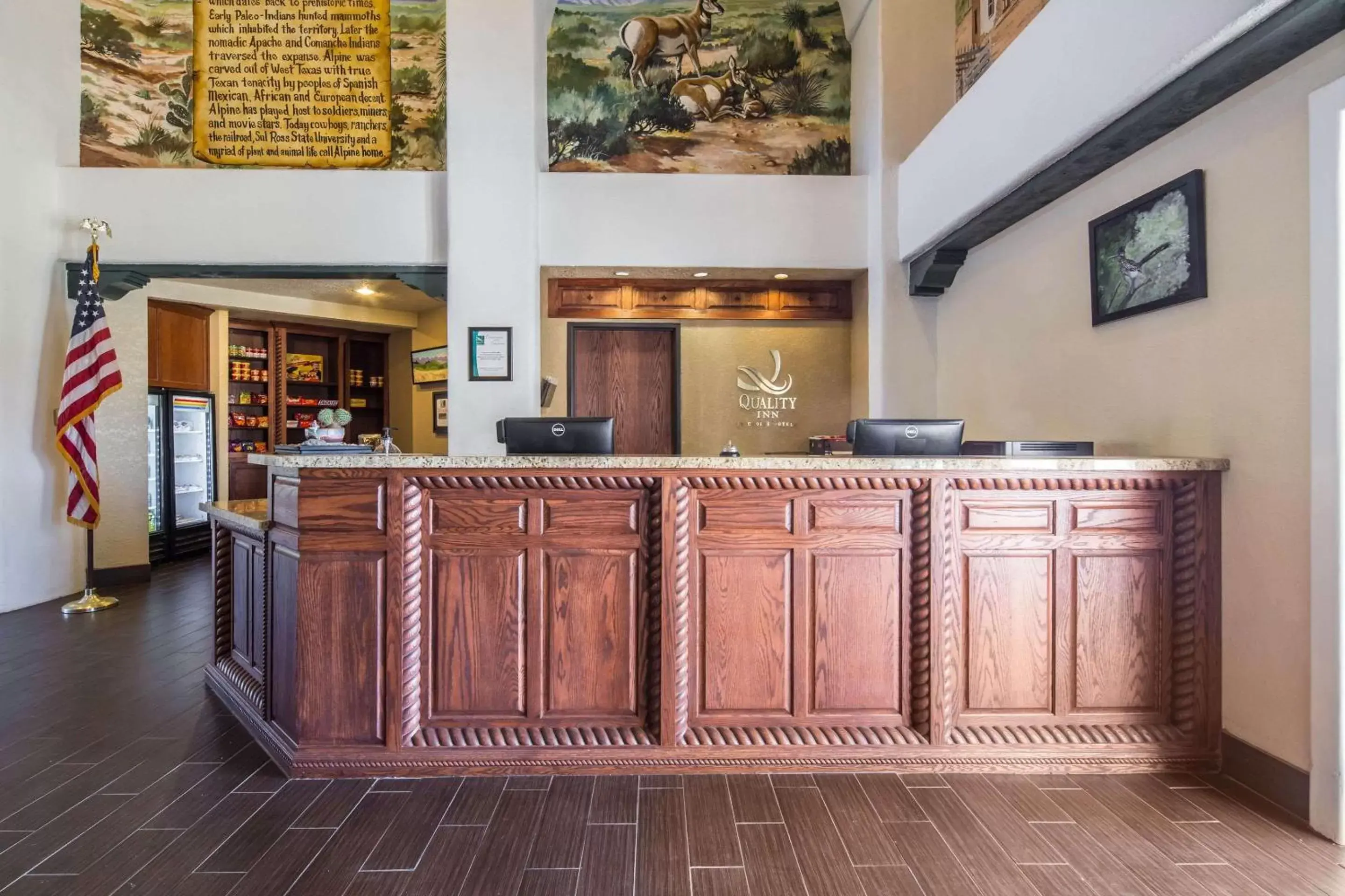 Lobby or reception, Lobby/Reception in Quality Inn Alpine