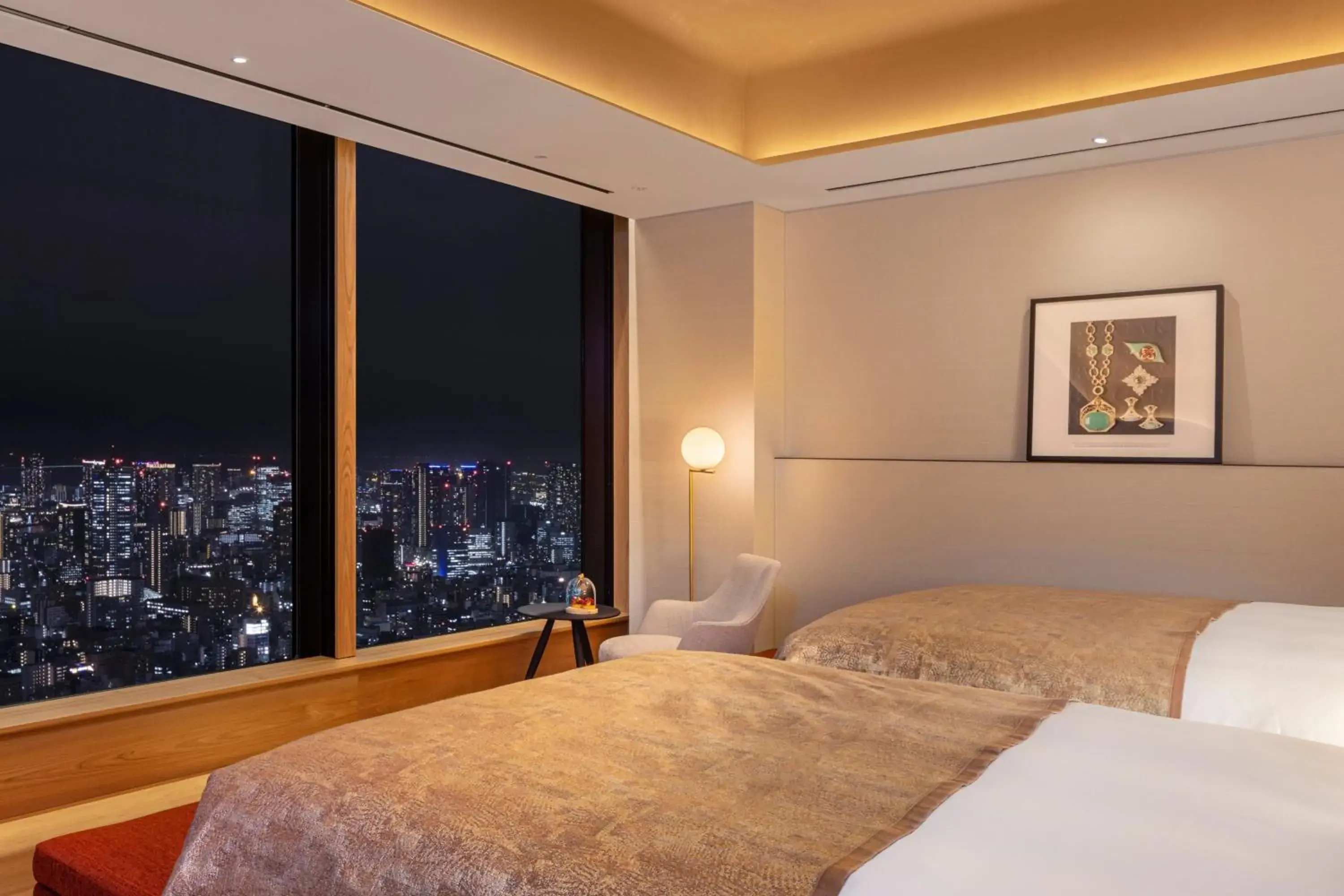 Bedroom, Bed in Bulgari Hotel Tokyo