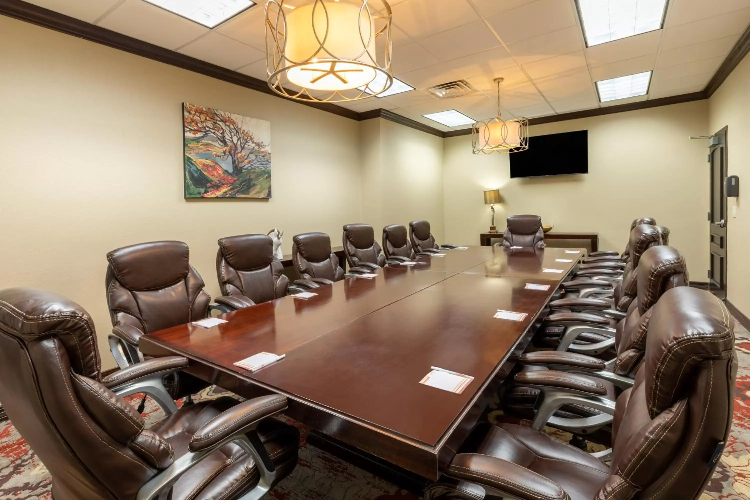 Meeting/conference room in Hawthorn Suites by Wyndham Lubbock