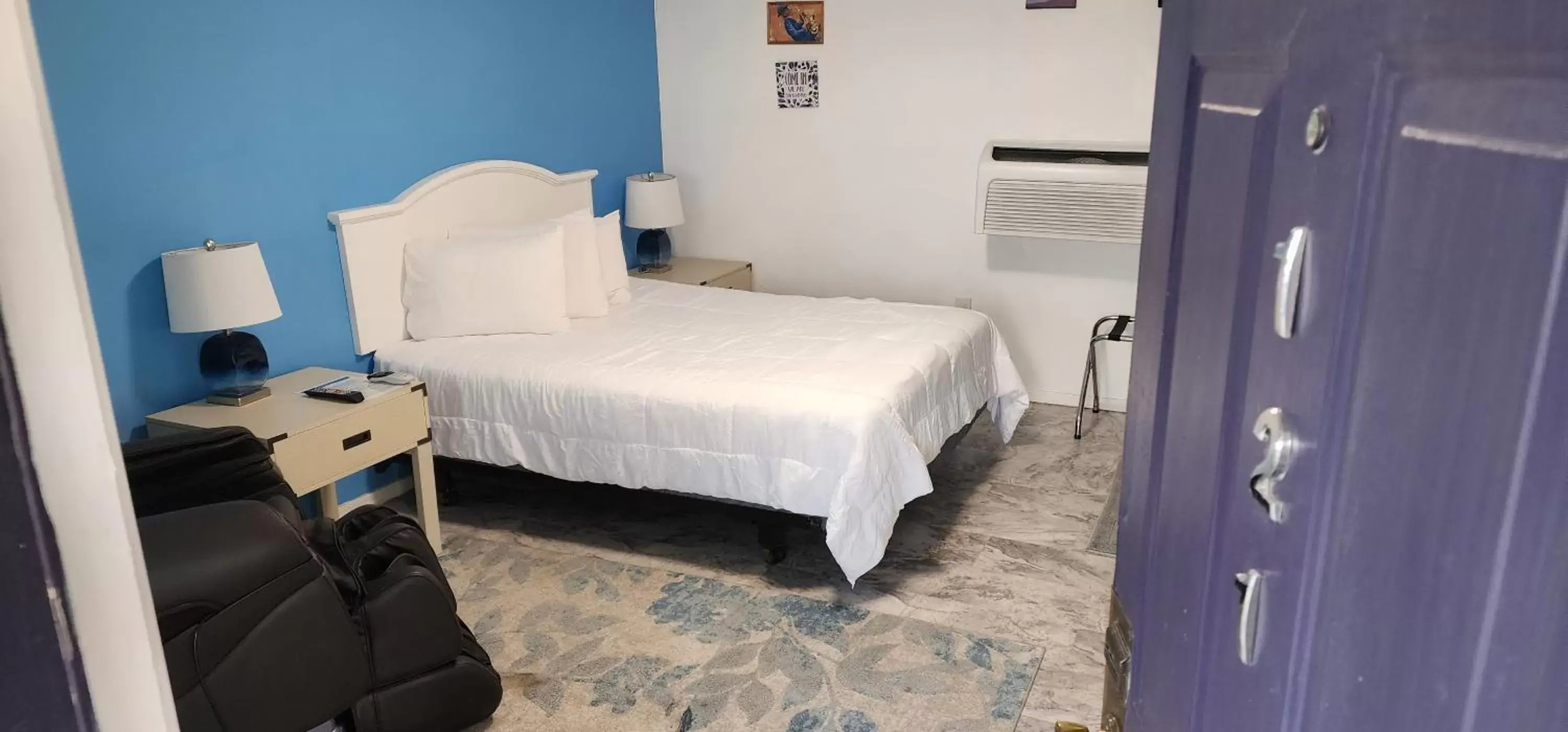 Bed in Rose's Motel Bed in Rose's Motel