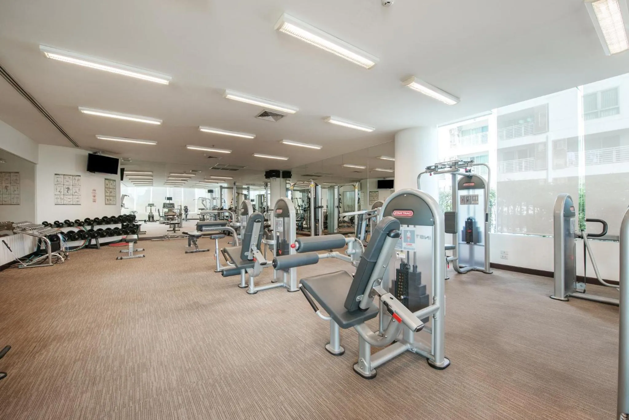 Fitness centre/facilities in A-ONE Bangkok Hotel