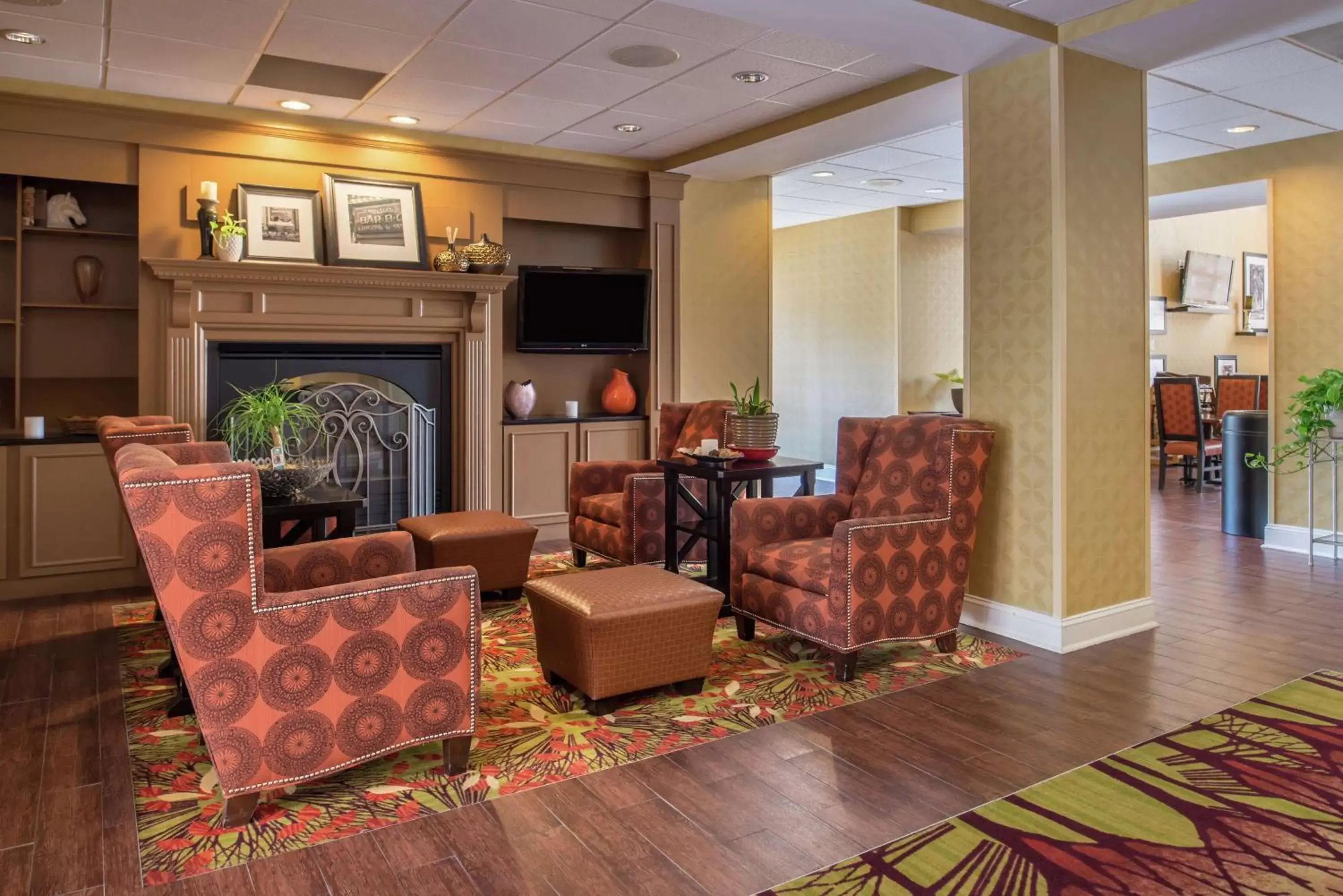 Lobby or reception, Lobby/Reception in Hampton Inn & Suites Charlotte Arrowood