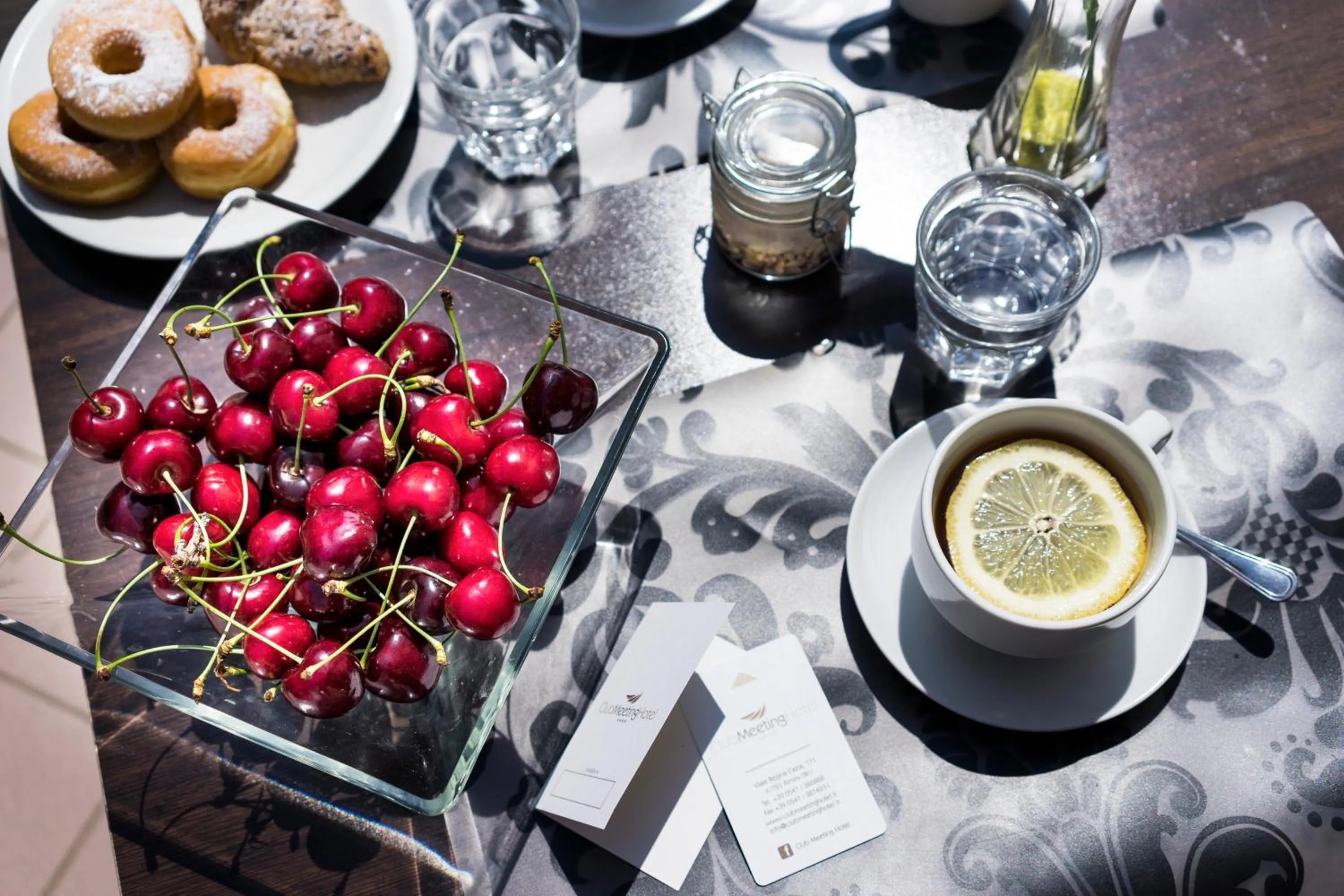 Italian breakfast in Club Meeting Hotel