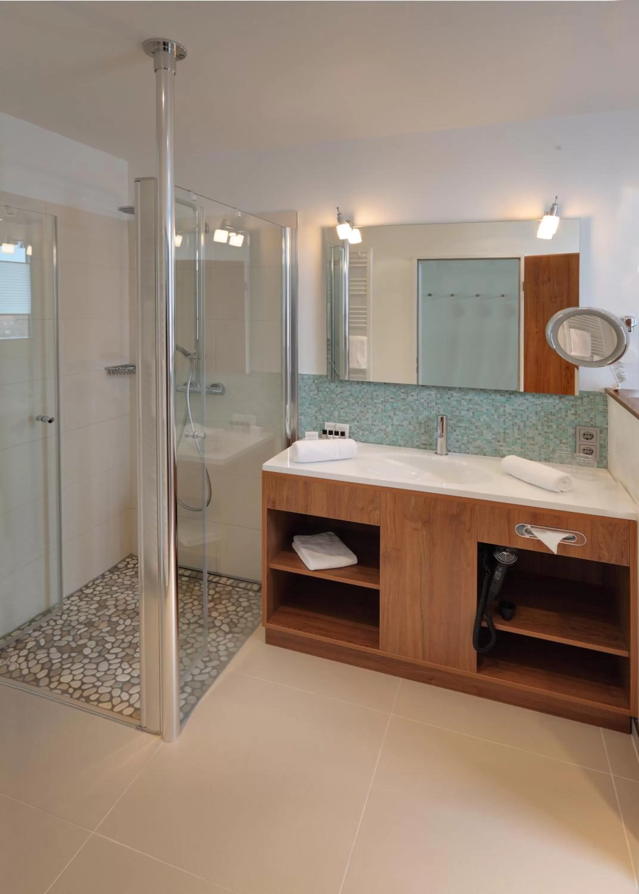 Bathroom in Hotel Fährhaus