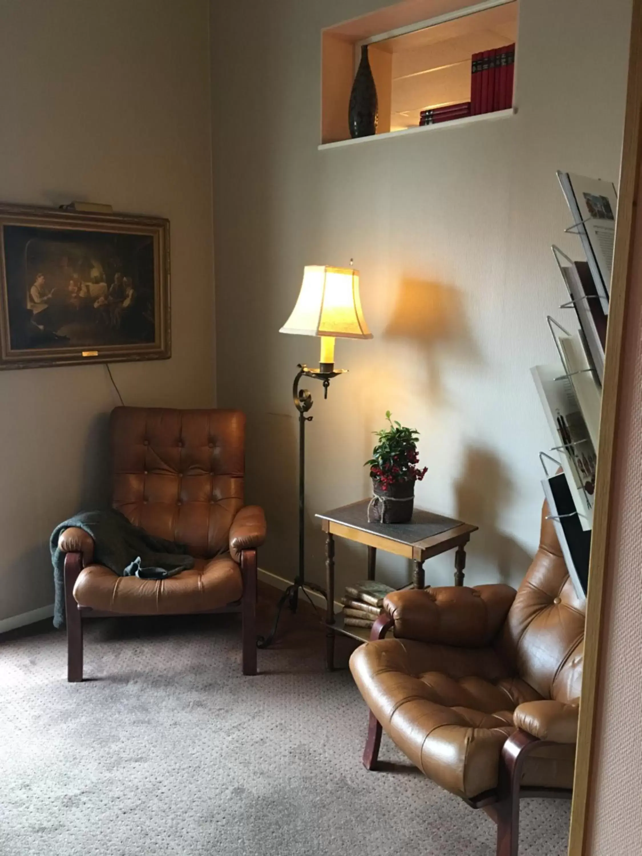 Library, Seating Area in Hotell Läckö