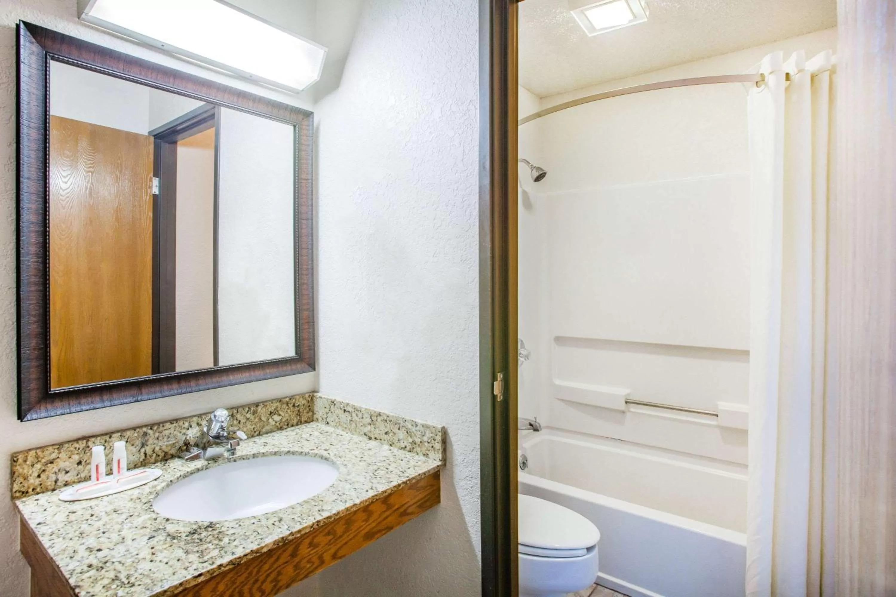 Bathroom in Super 8 by Wyndham Hot Springs