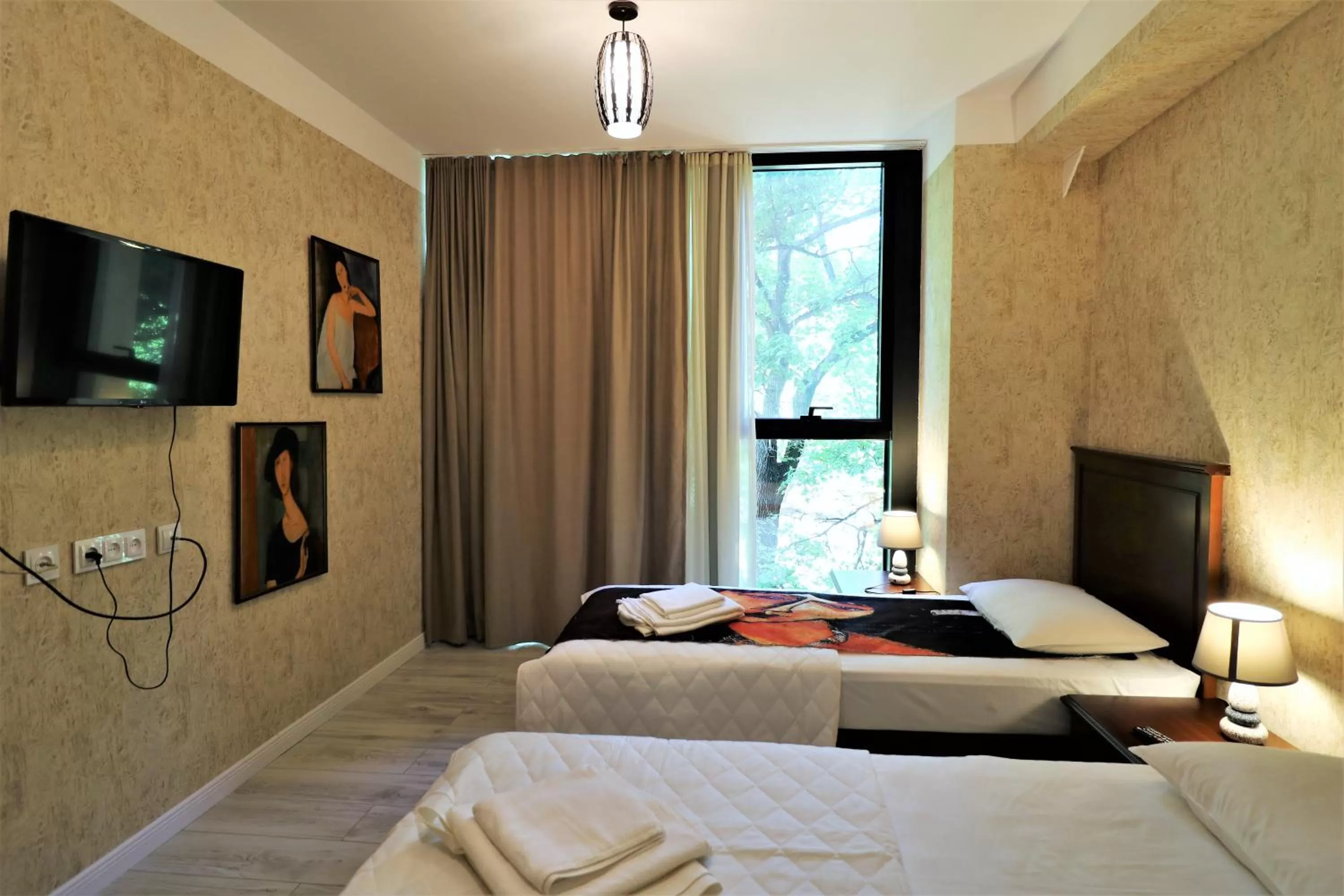 Bedroom, Bed in Hotel Liberty Theatre