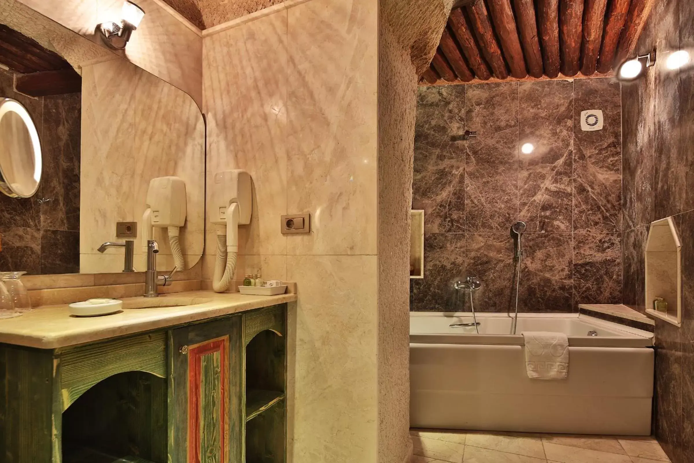 Shower, Bathroom in Cappadocia Cave Suites