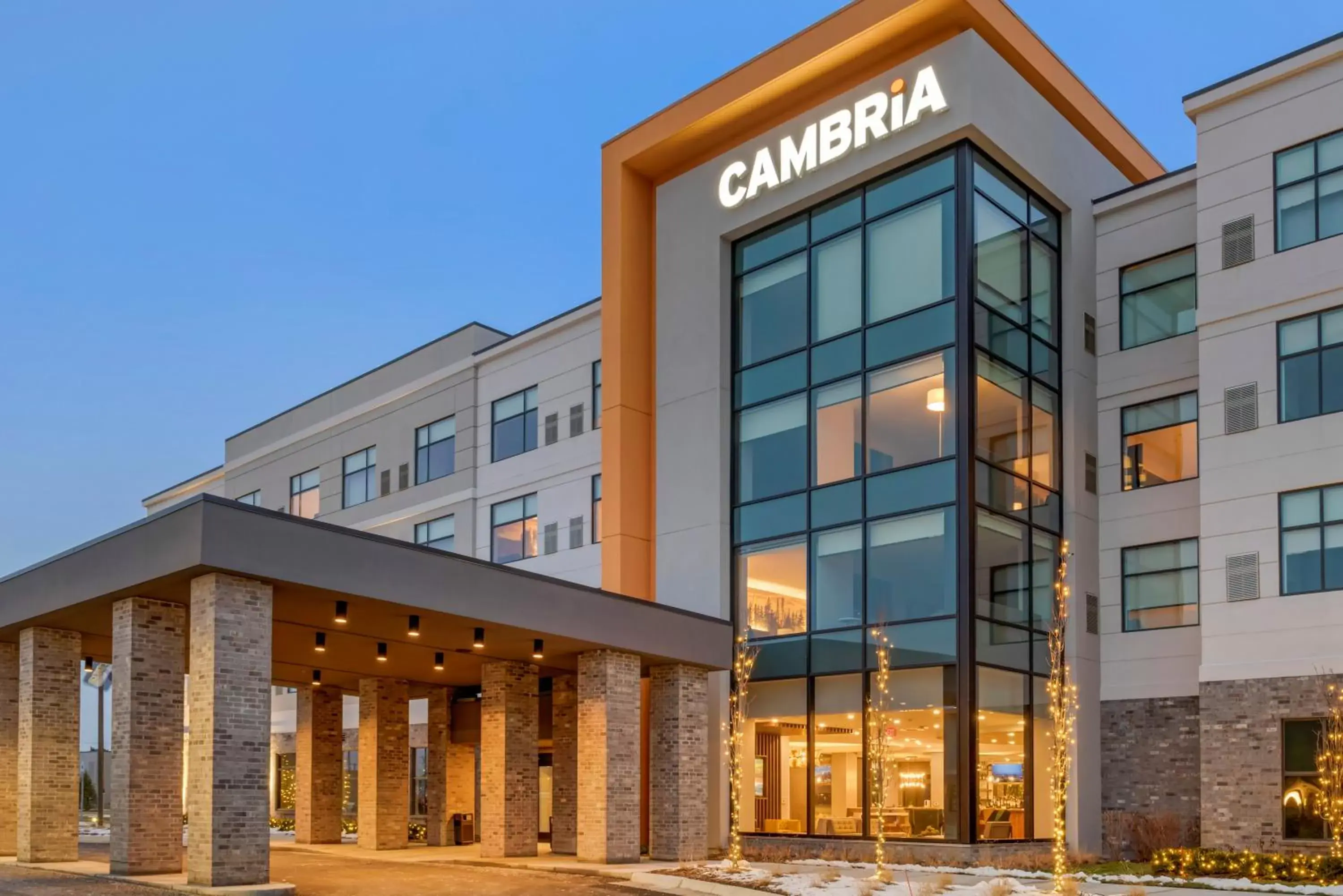 Property building in Cambria Hotel Detroit-Shelby Township