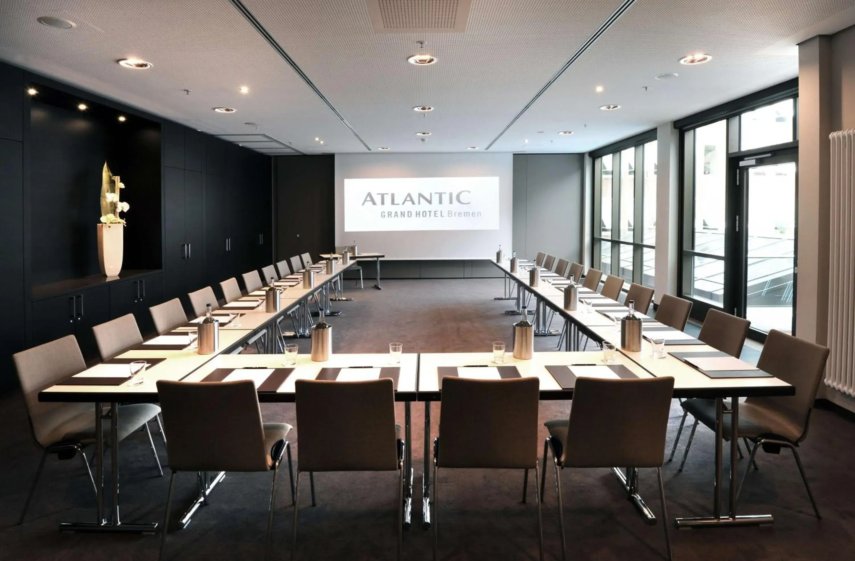 On site in Atlantic Grand Hotel Bremen