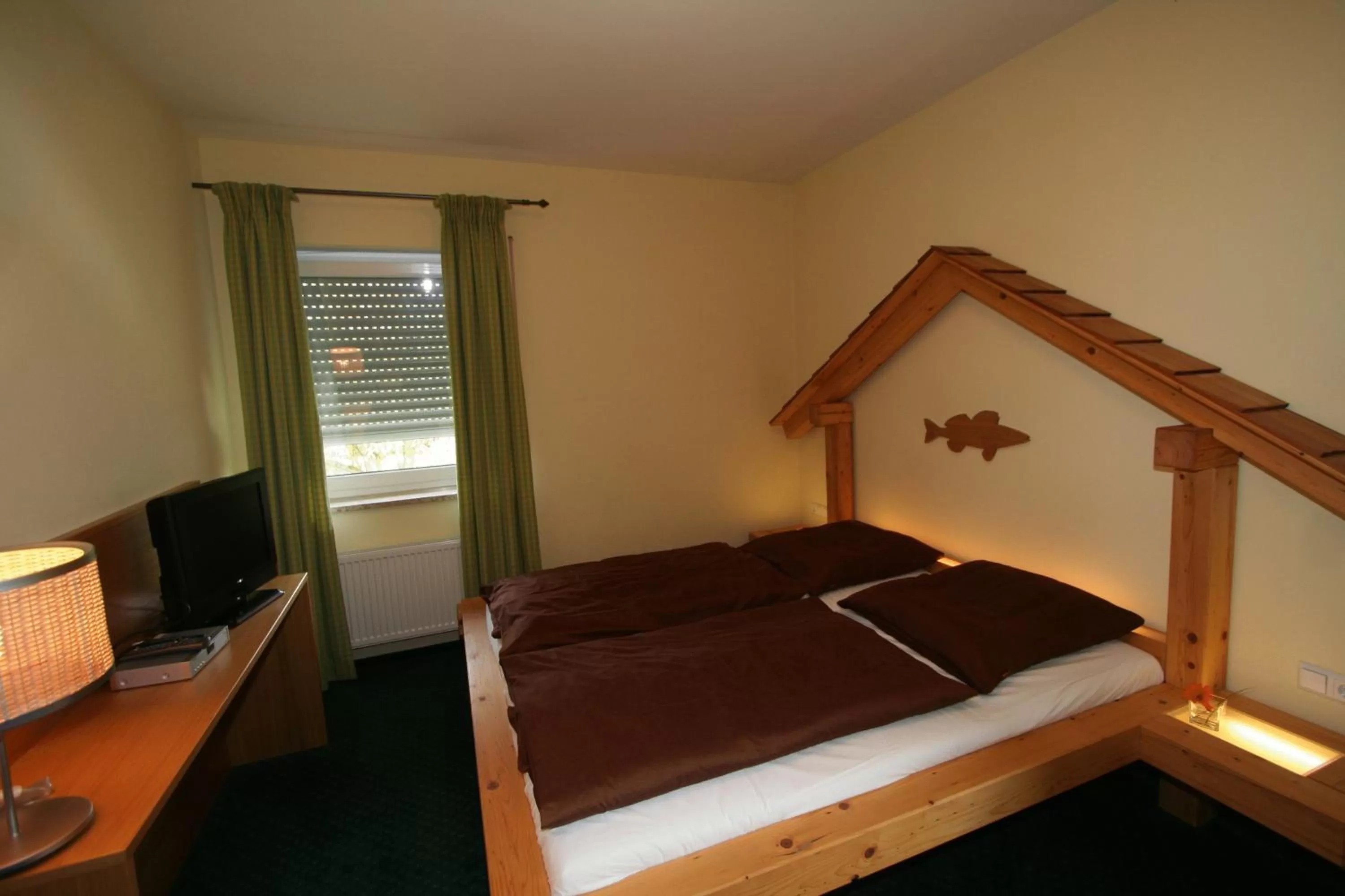 Photo of the whole room, Bed in Fischerstüberl