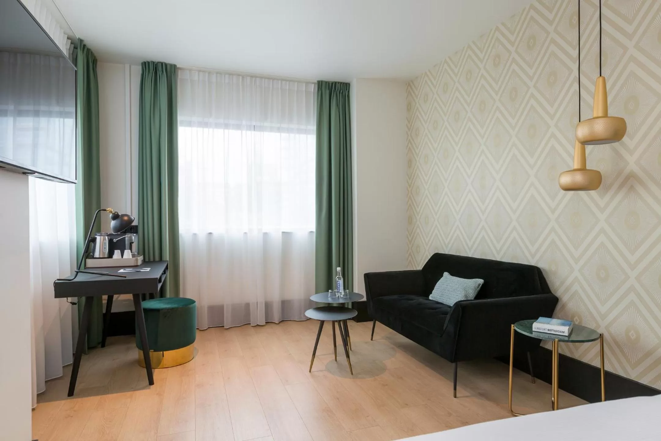 Living room in The James Rotterdam