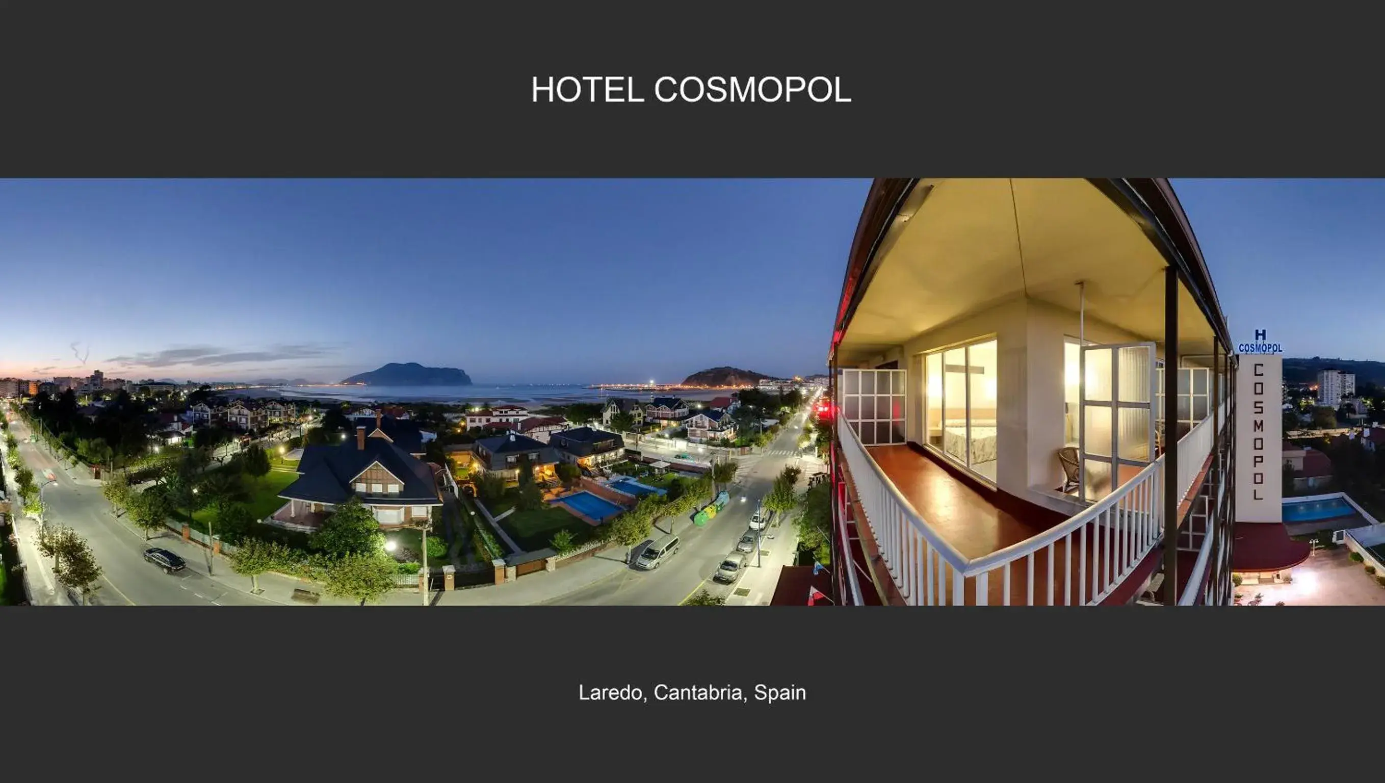 Property logo or sign in Hotel Cosmopol