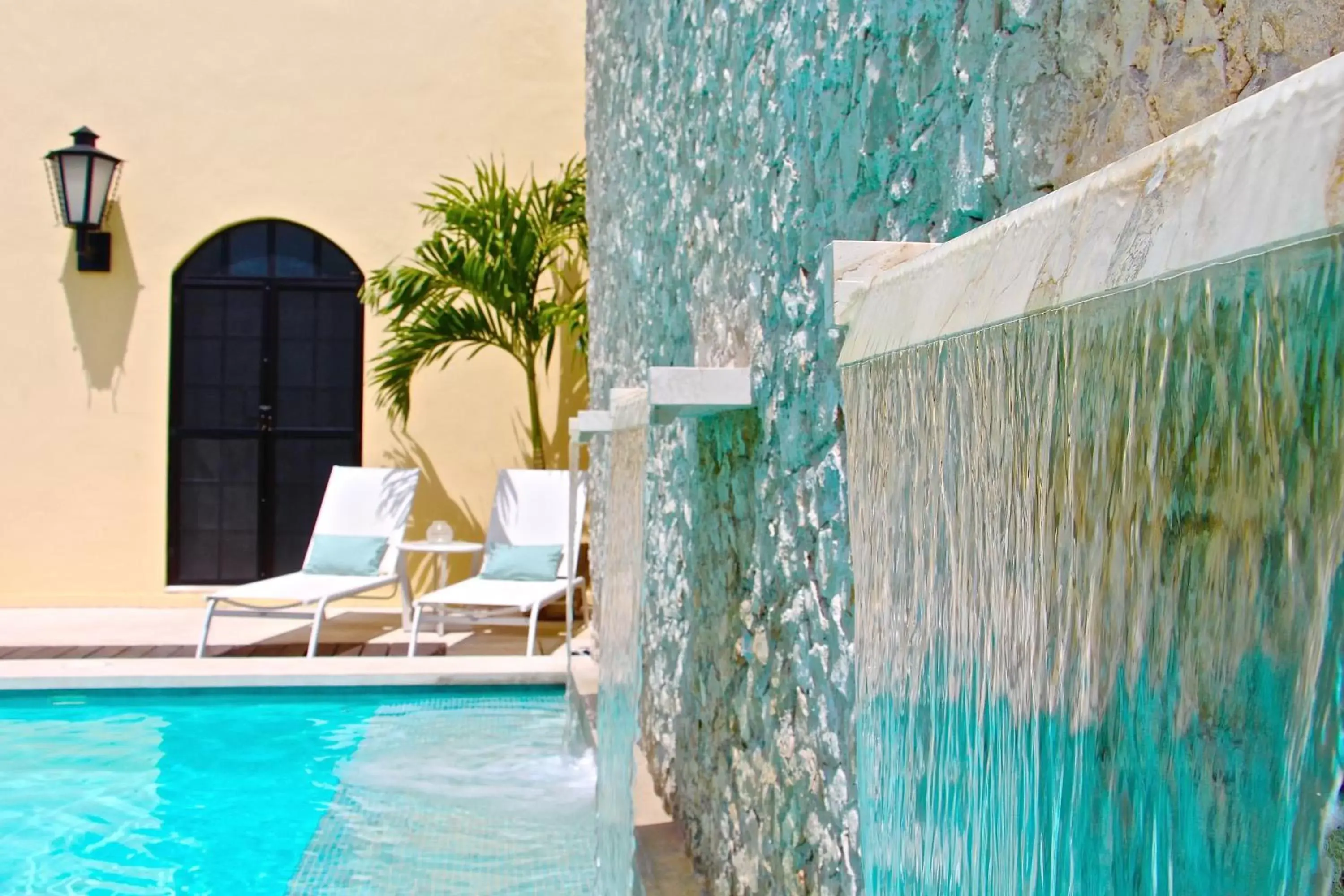 Patio, Swimming Pool in The Diplomat Boutique Hotel