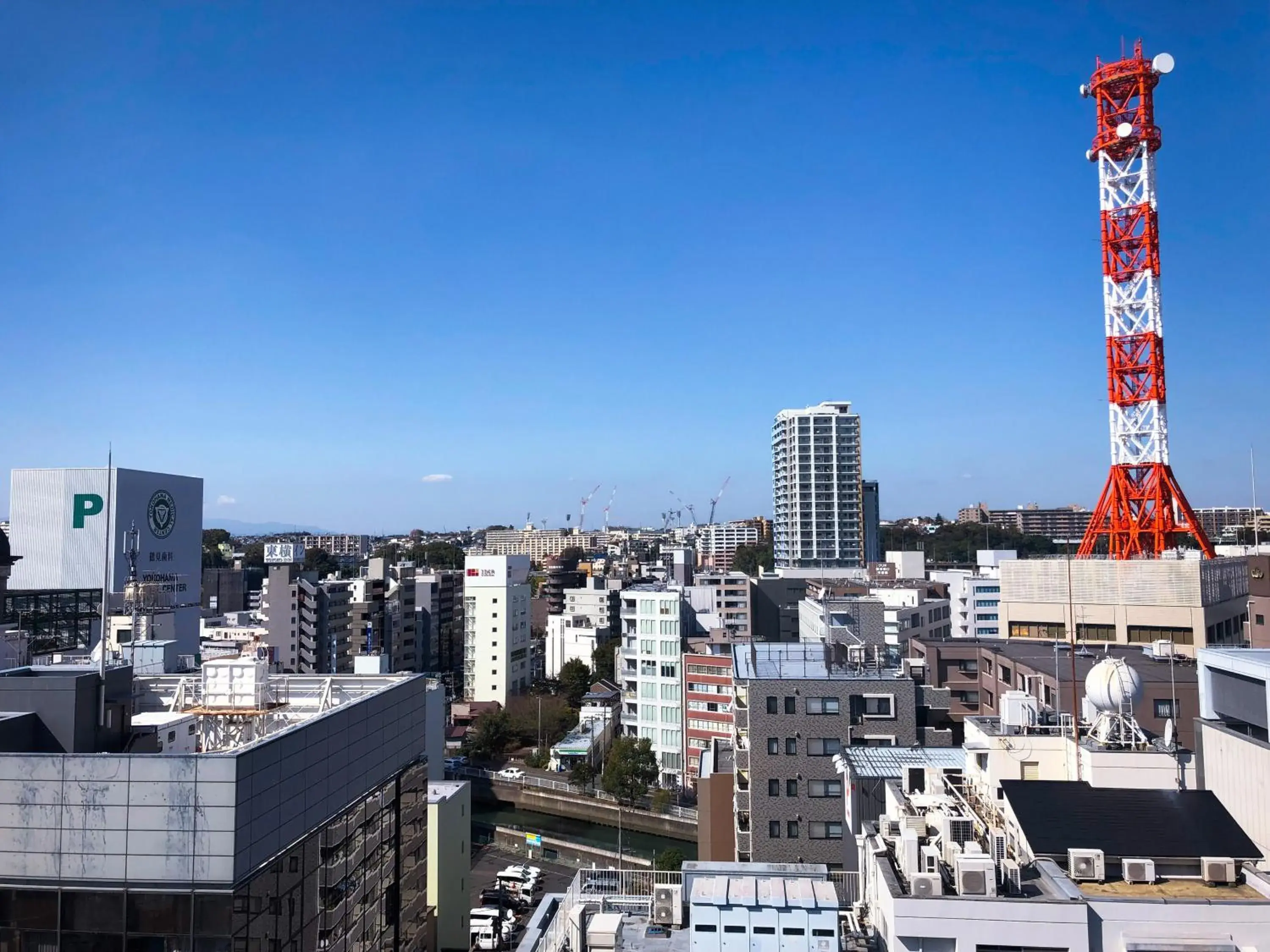 City view in HOTEL UNIZO Yokohamaeki-West