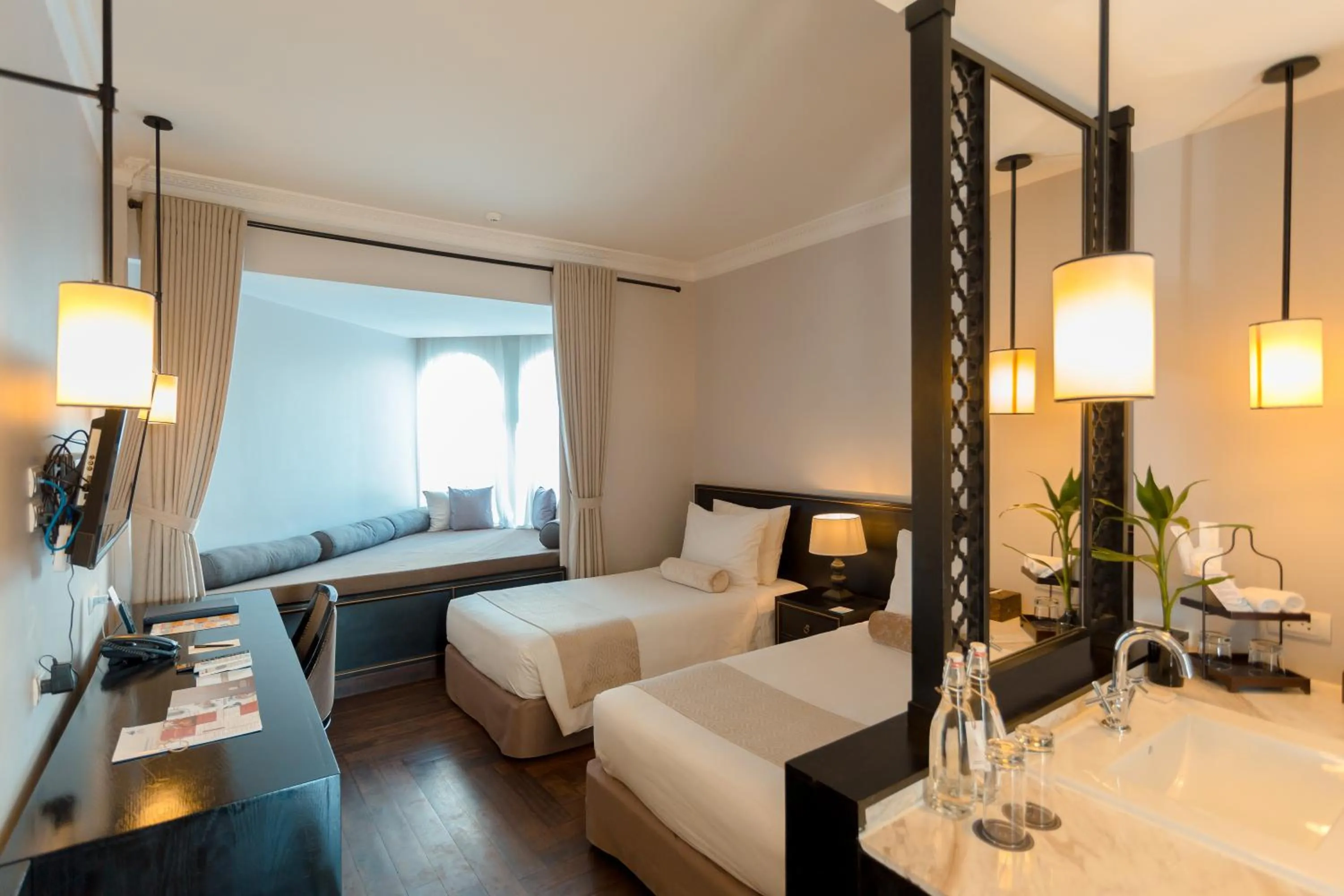 Bed in Sarai and Wander Resort