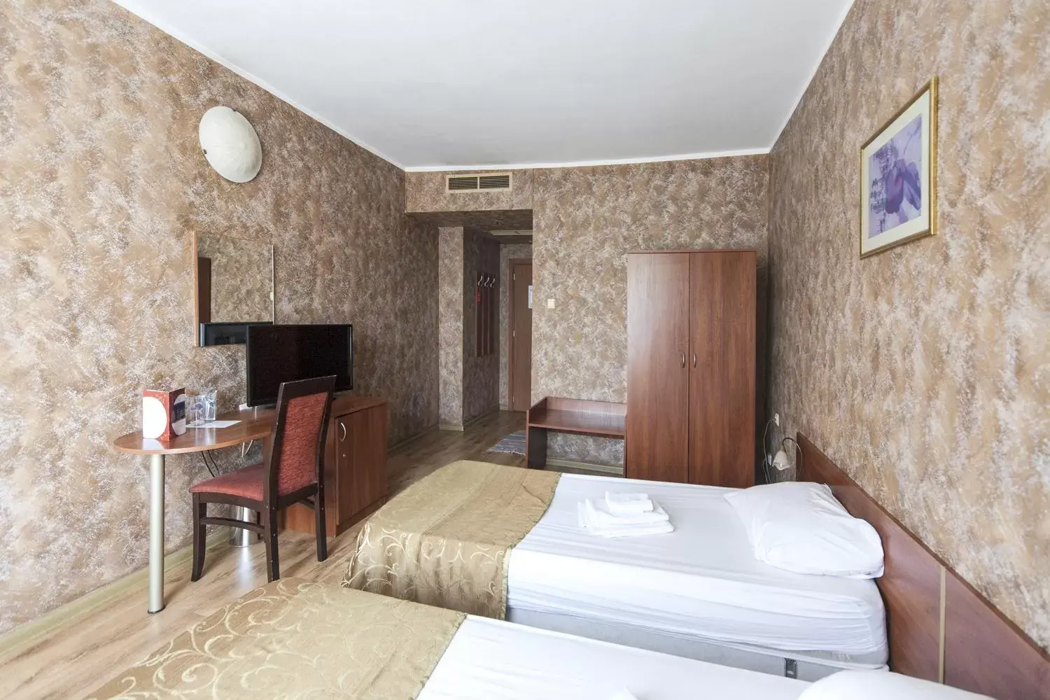 Photo of the whole room, Bed in Hotel Akord - Free Parking & Metro Access Photo of the whole room, Bed in Hotel Akord - Free Parking & Metro Access