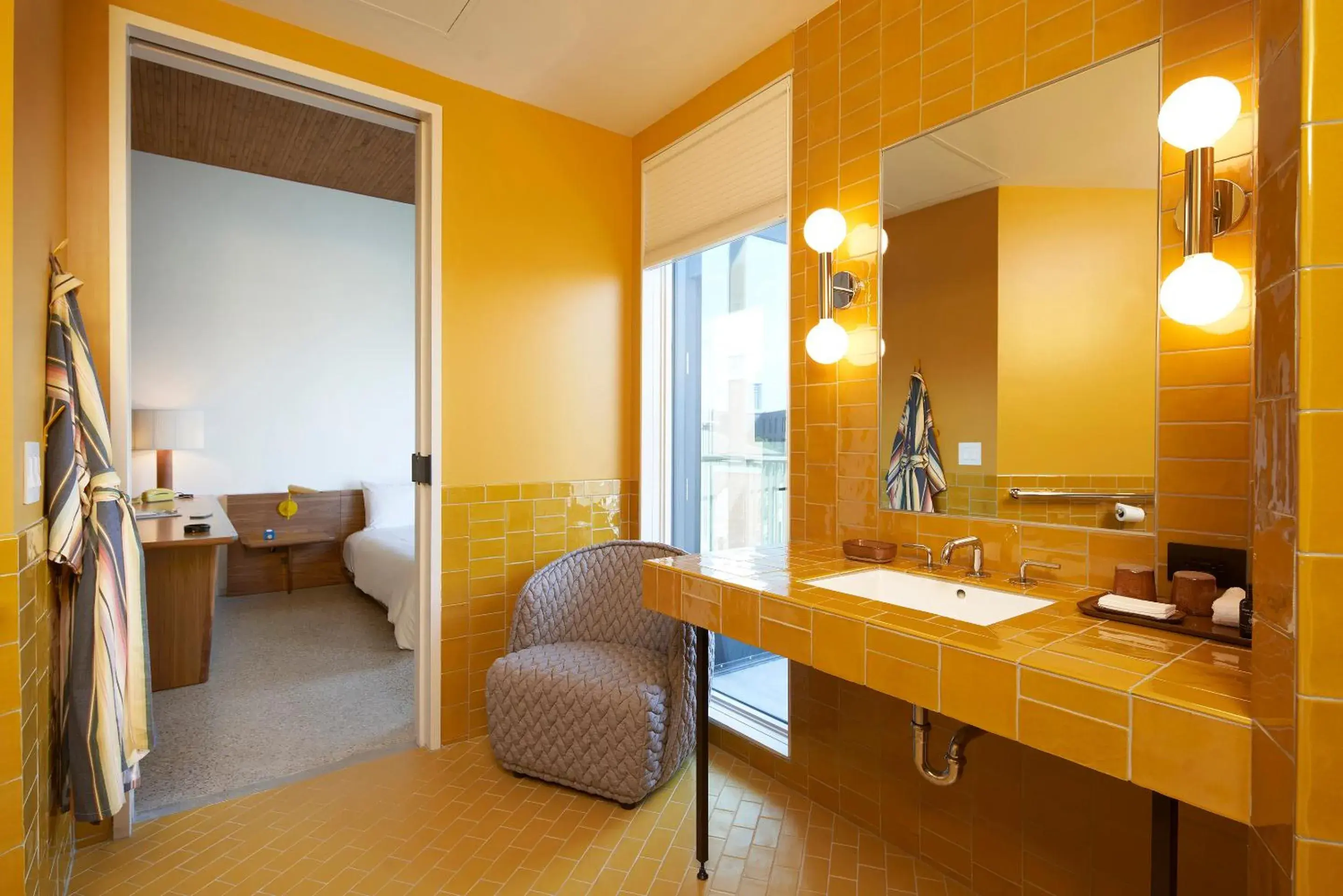 Bathroom in Hotel Magdalena